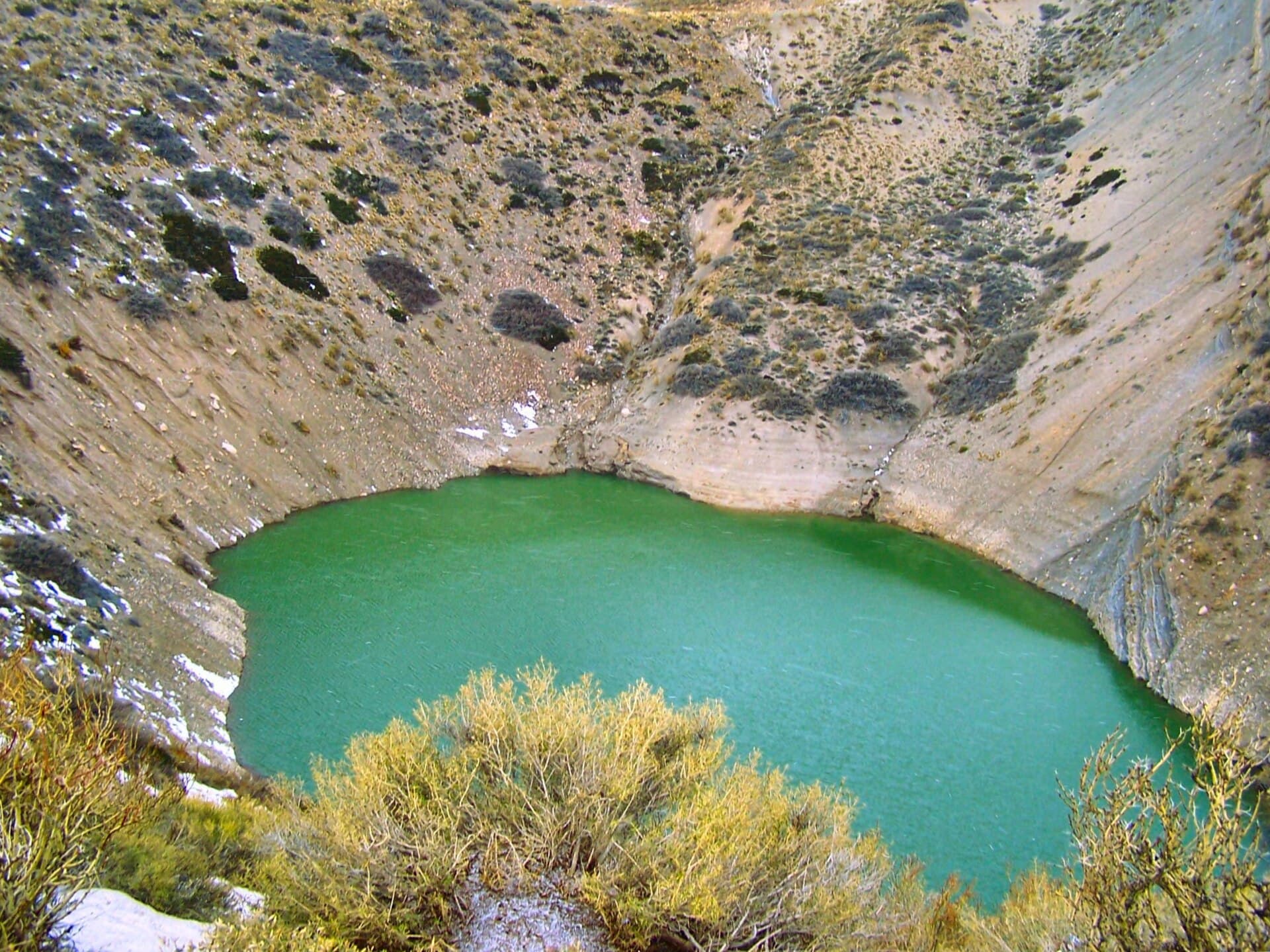 بوثو دي لاس أنيماس (الحفرتان الخضراوان)، مالارغوي