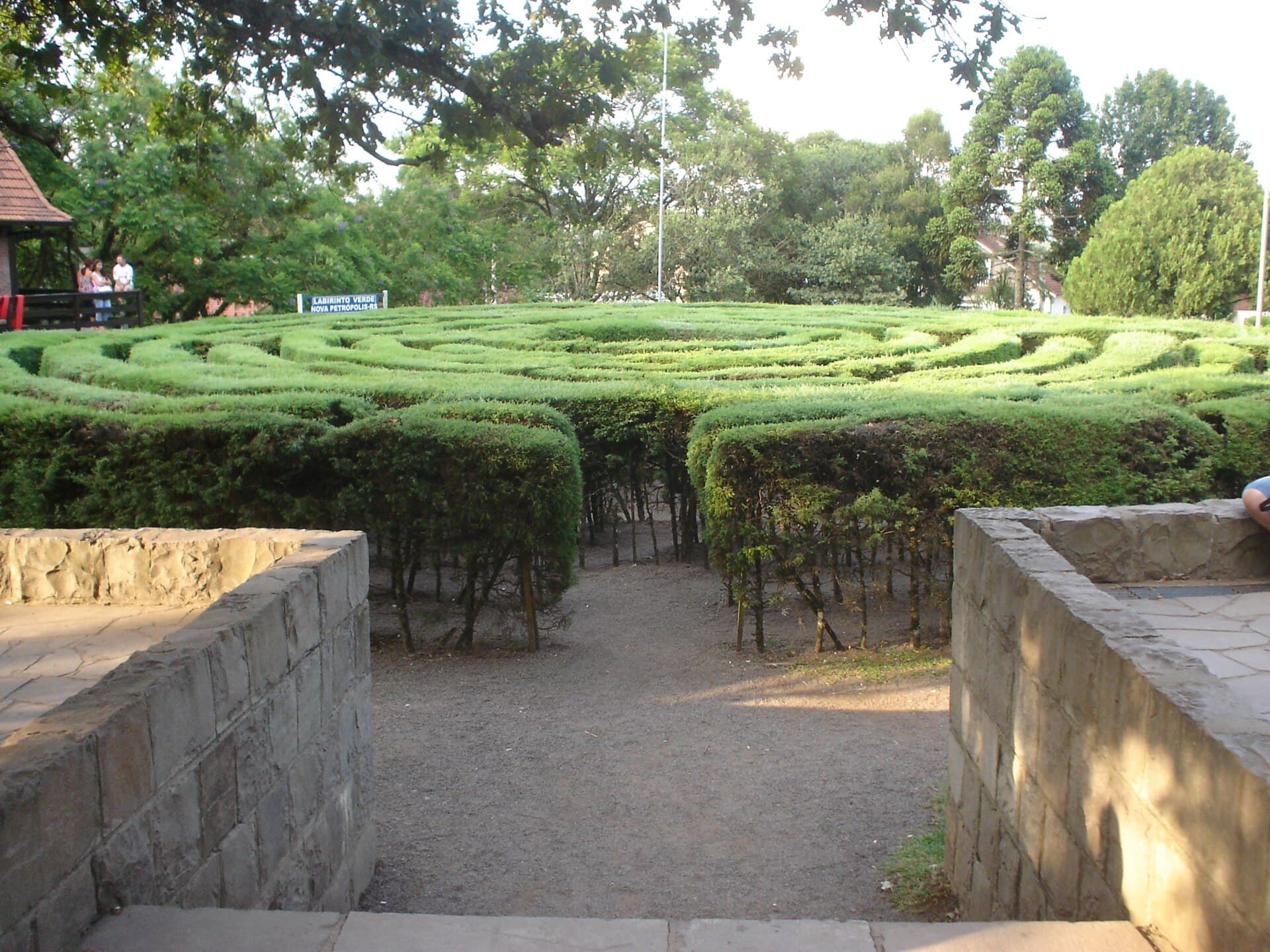 Praça das Flores and the Green Labyrinth, Nova Petrópolis
