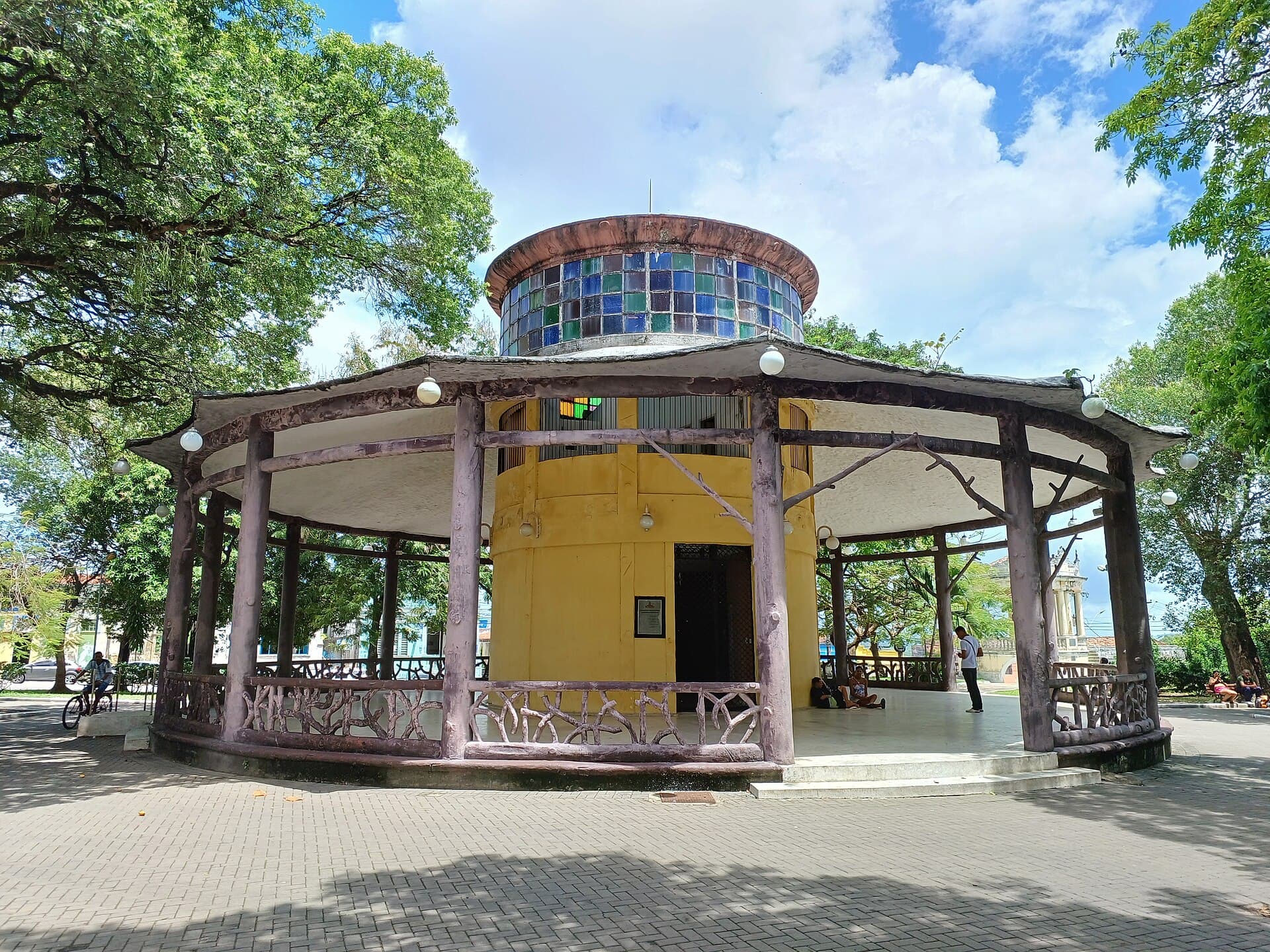 Praça Venâncio Neiva and the Tea Pavilion, João Pessoa
