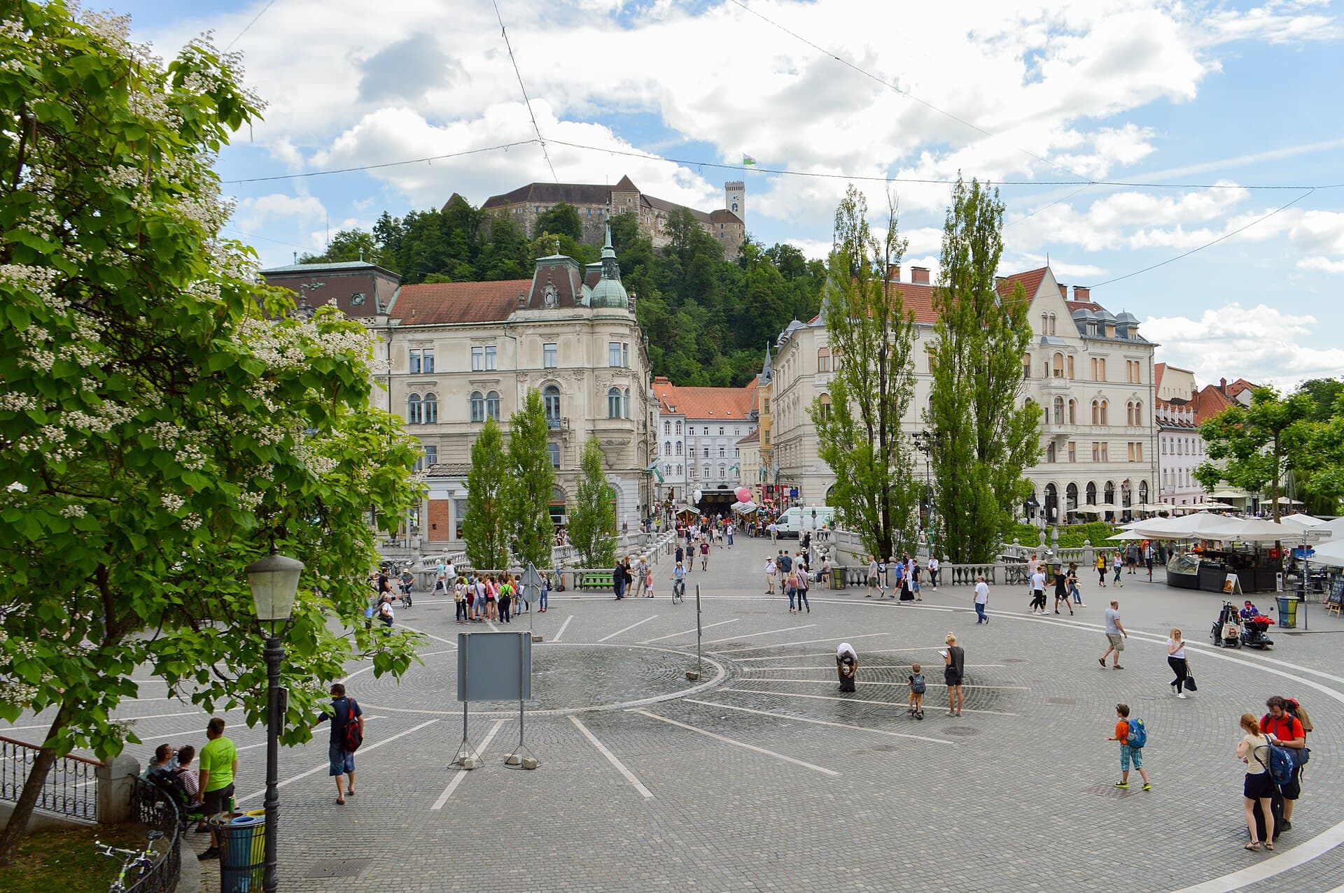 Prešeren Square, Ljubljana