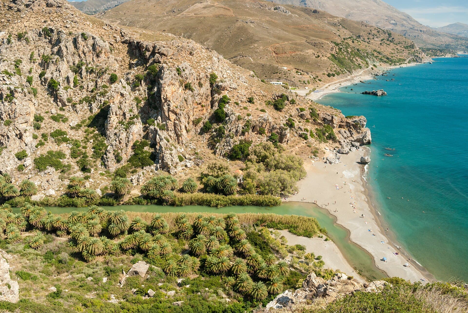 Preveli Beach and its Palm Forest, Rethymno