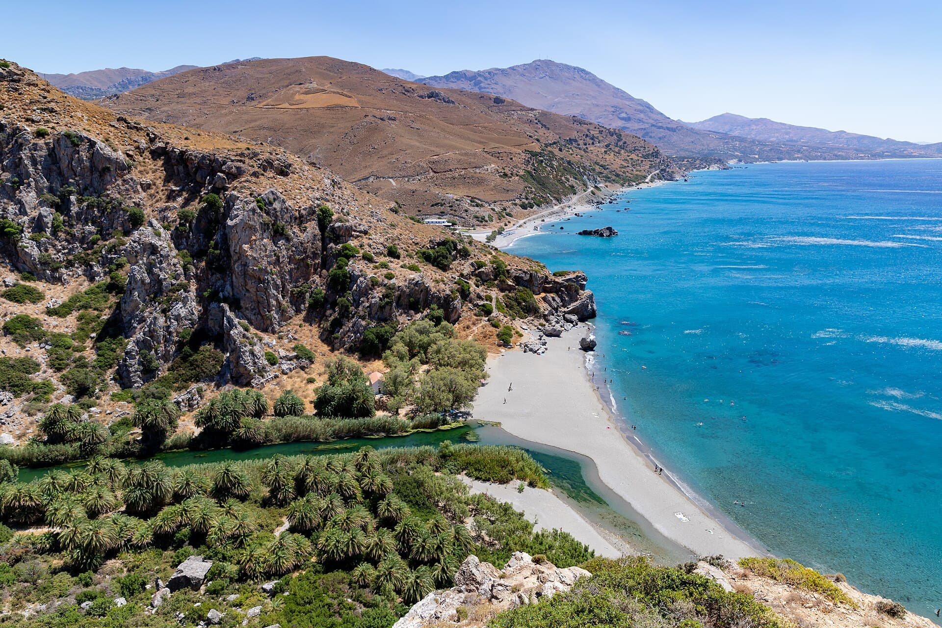 Preveli Beach and its Palm Forest, Rethymno