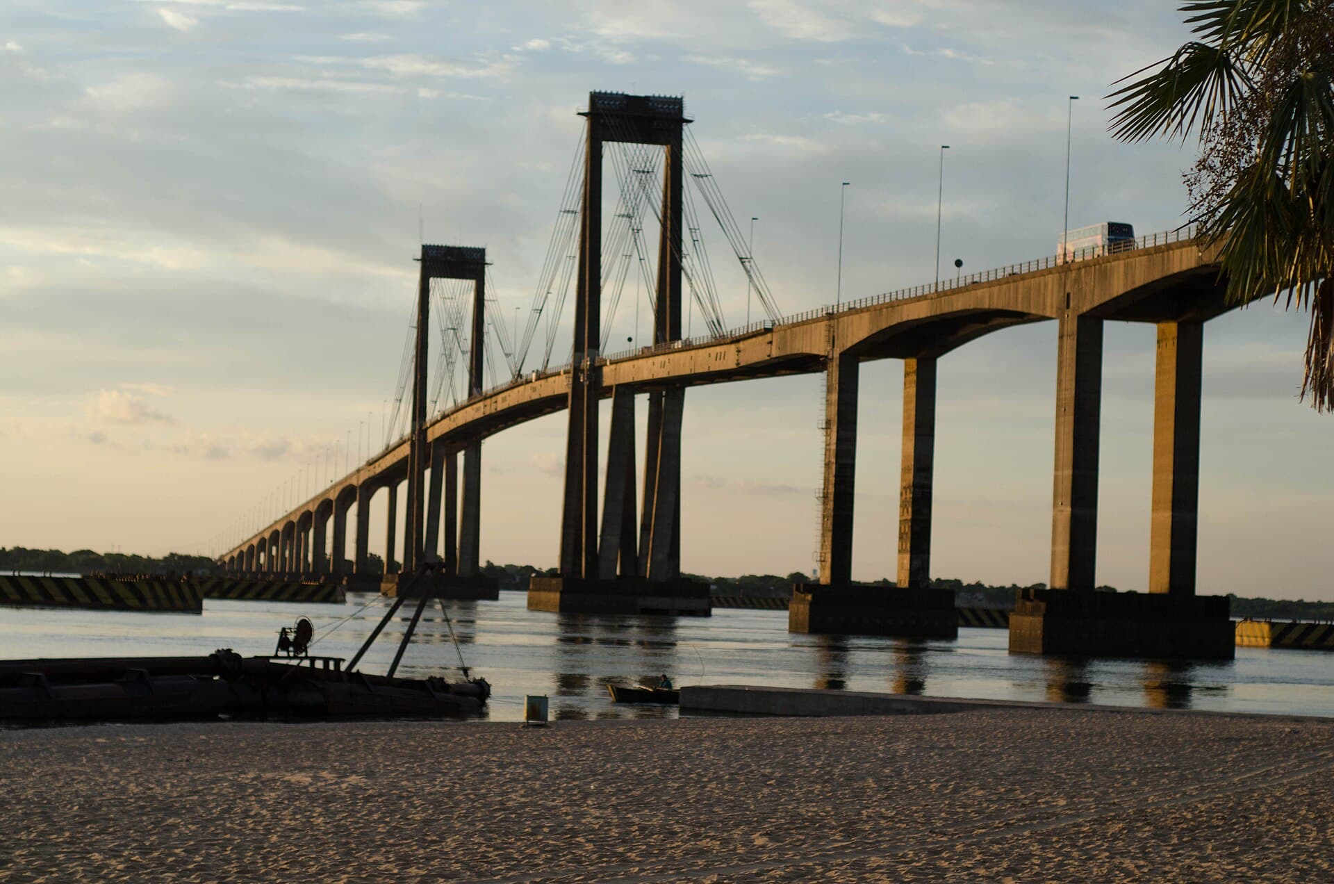 General Belgrano Bridge and the Corrientes Waterfront
