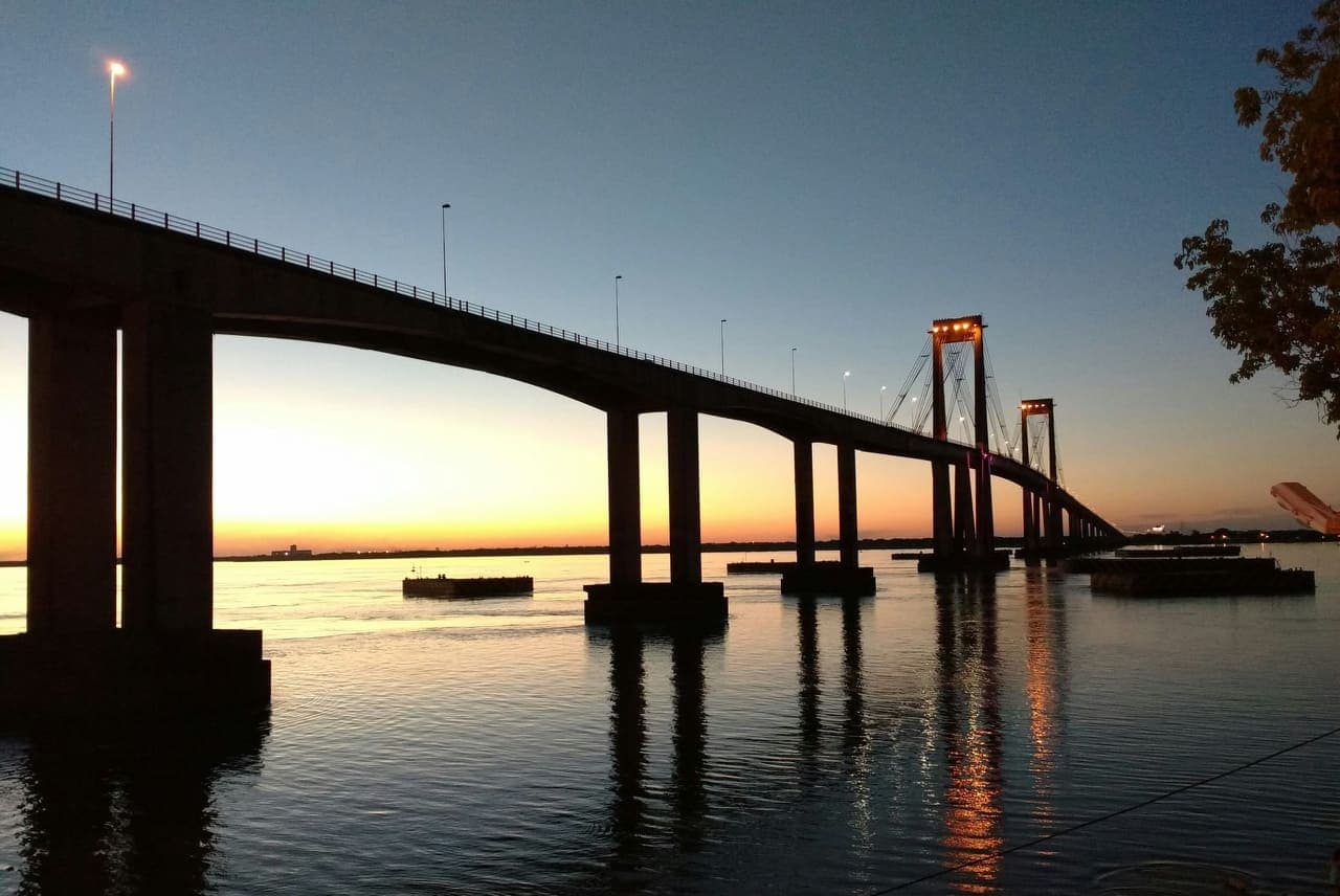 General Belgrano Bridge and the Corrientes Waterfront, Corrientes