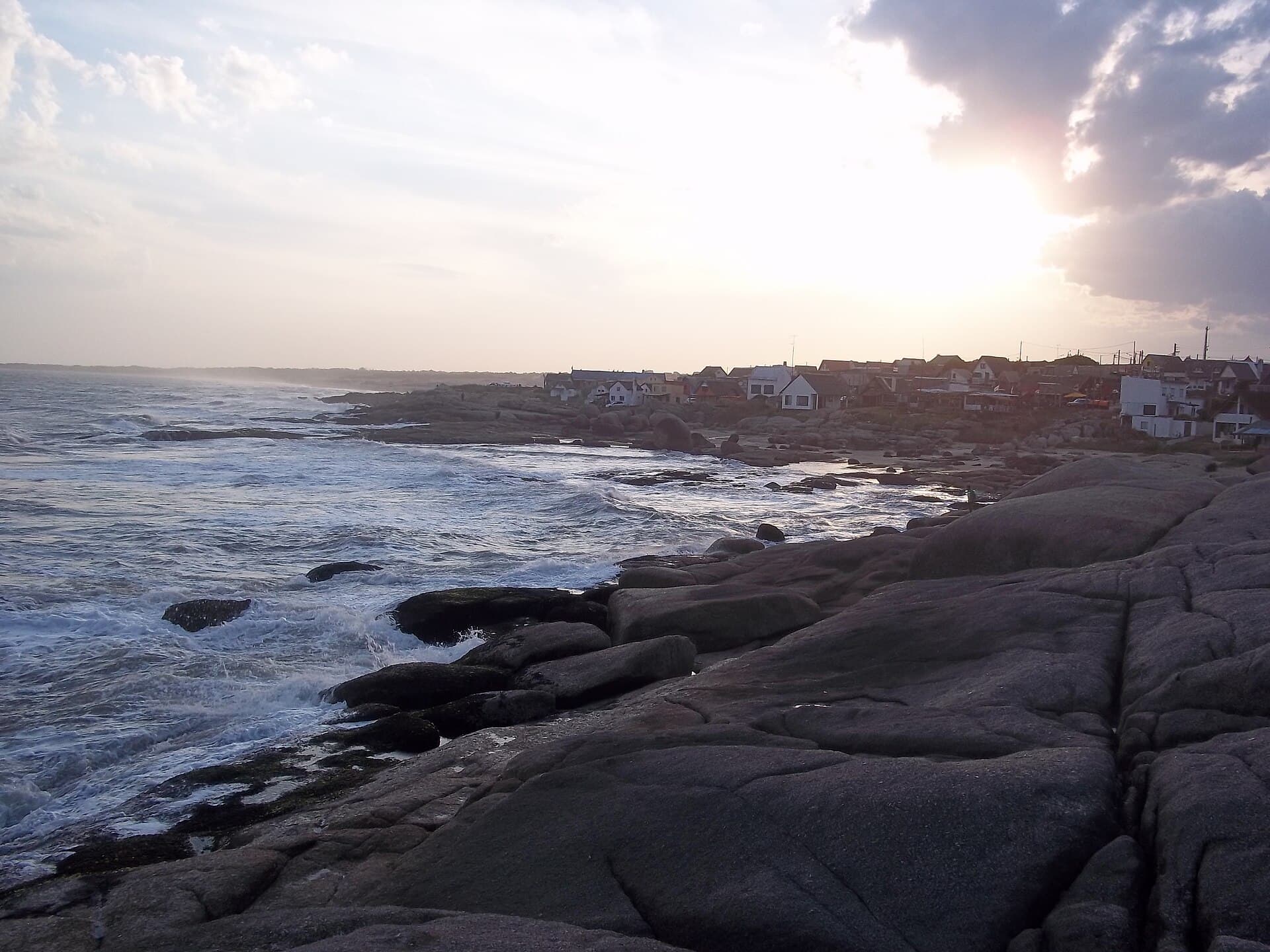 Fishing boats at Punta del Diablo