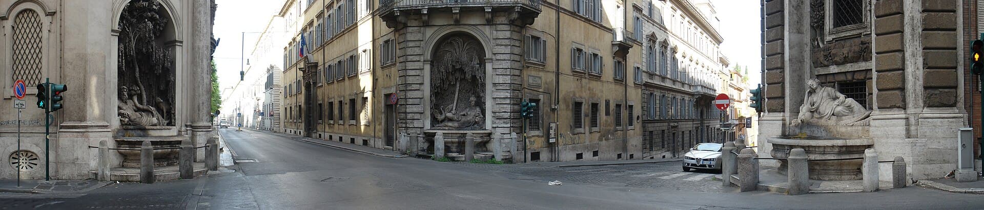 The Four Fountains, Rome