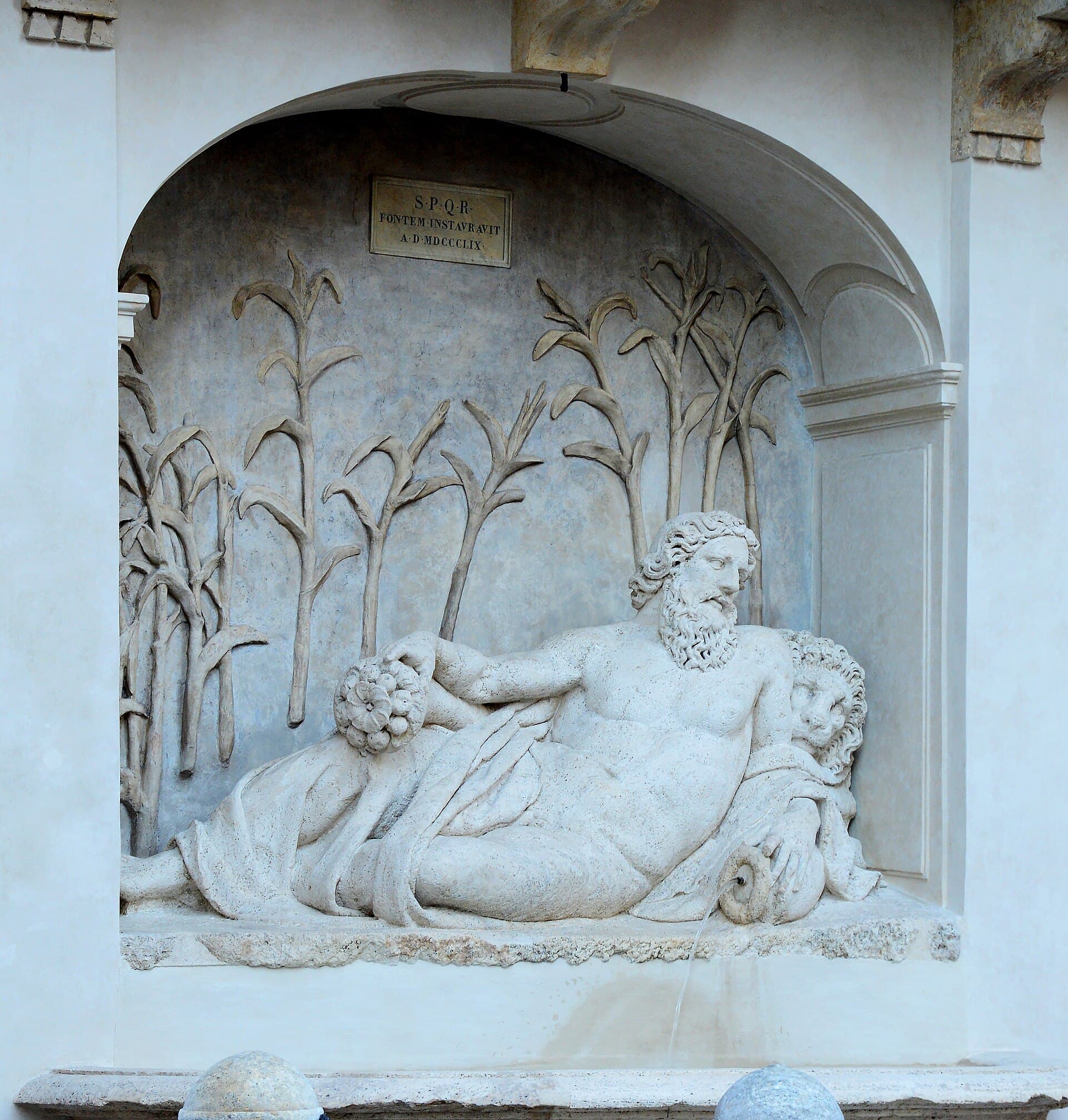 The Four Fountains, Rome