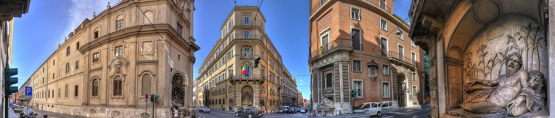 The Four Fountains, Rome