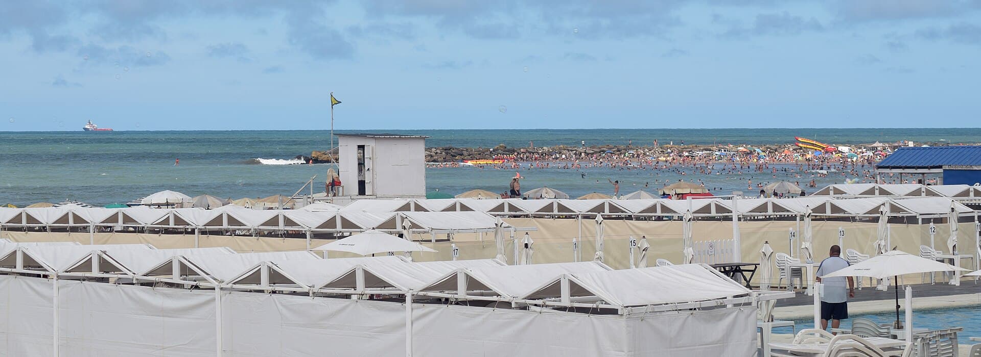 Rambla and Playa Bristol, Mar del Plata
