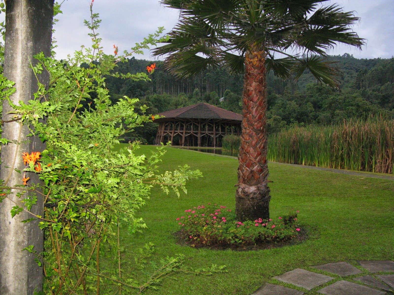 Bamboo pavilion, Recinto del Pensamiento