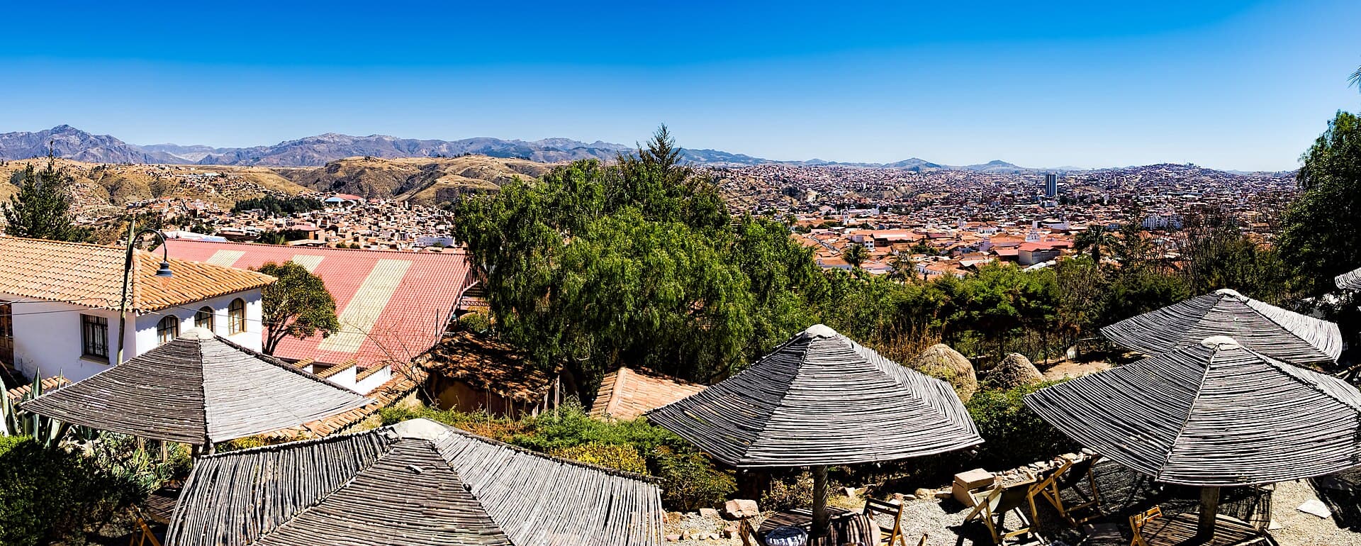 La Recoleta lookout above Sucre