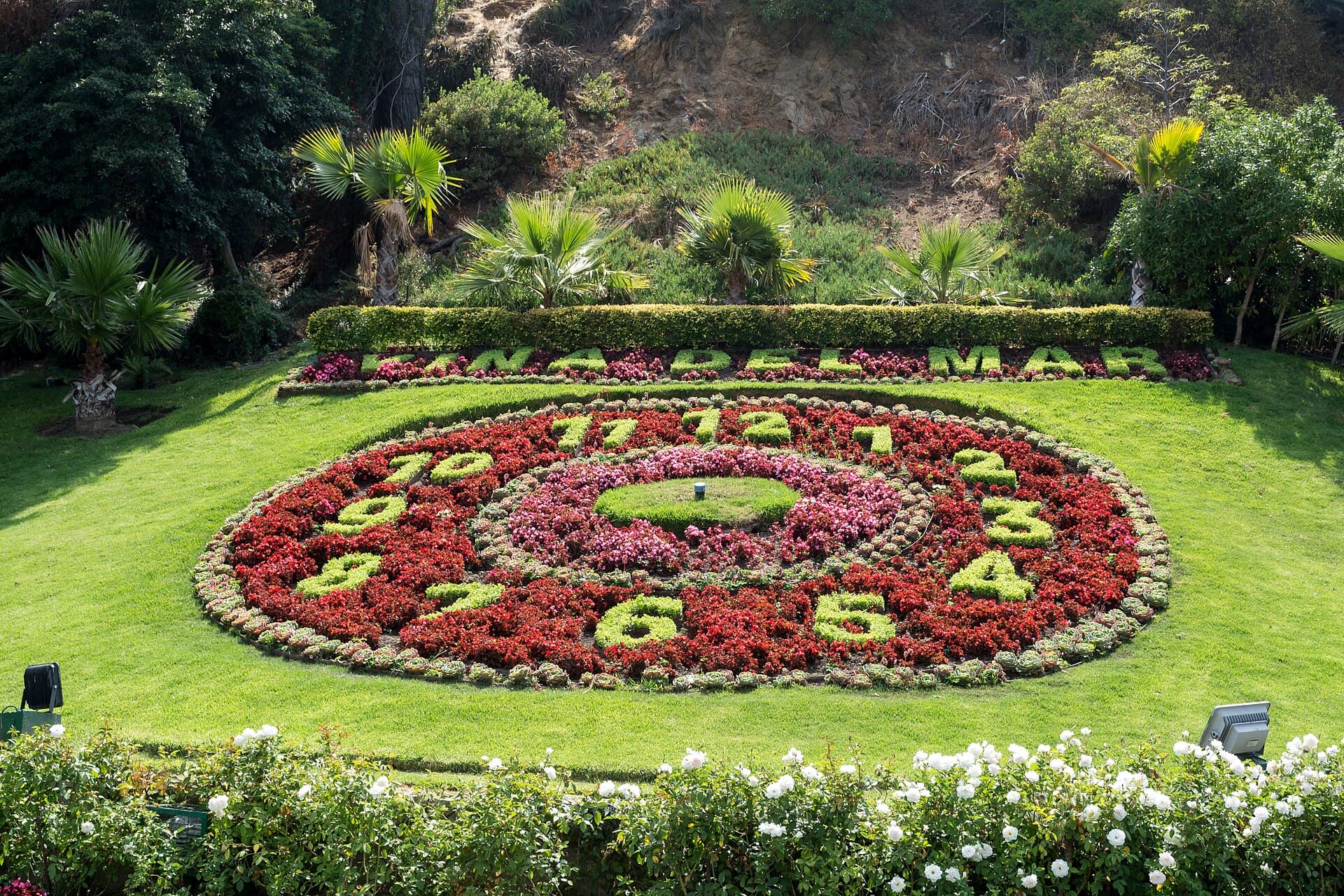 Flower Clock, Viña del Mar