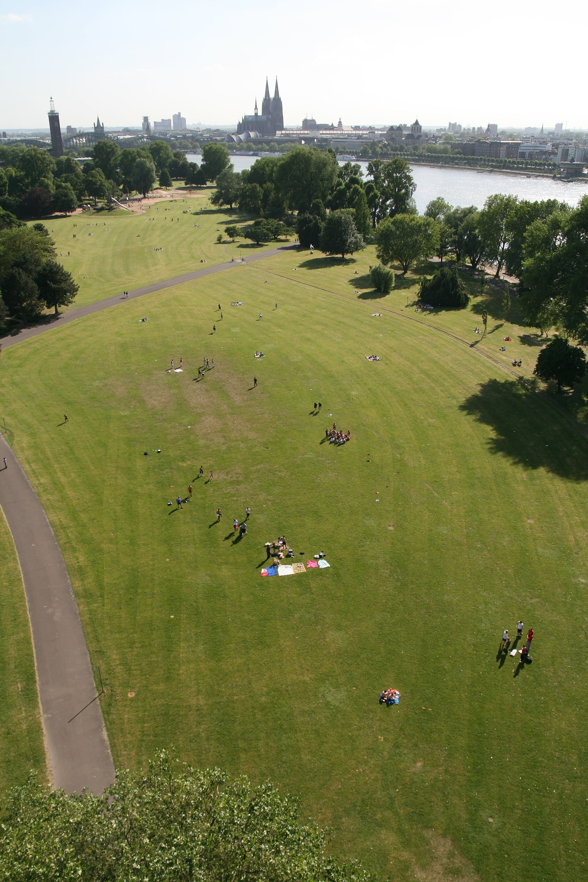 Rheinpark & the Cable Car, Cologne
