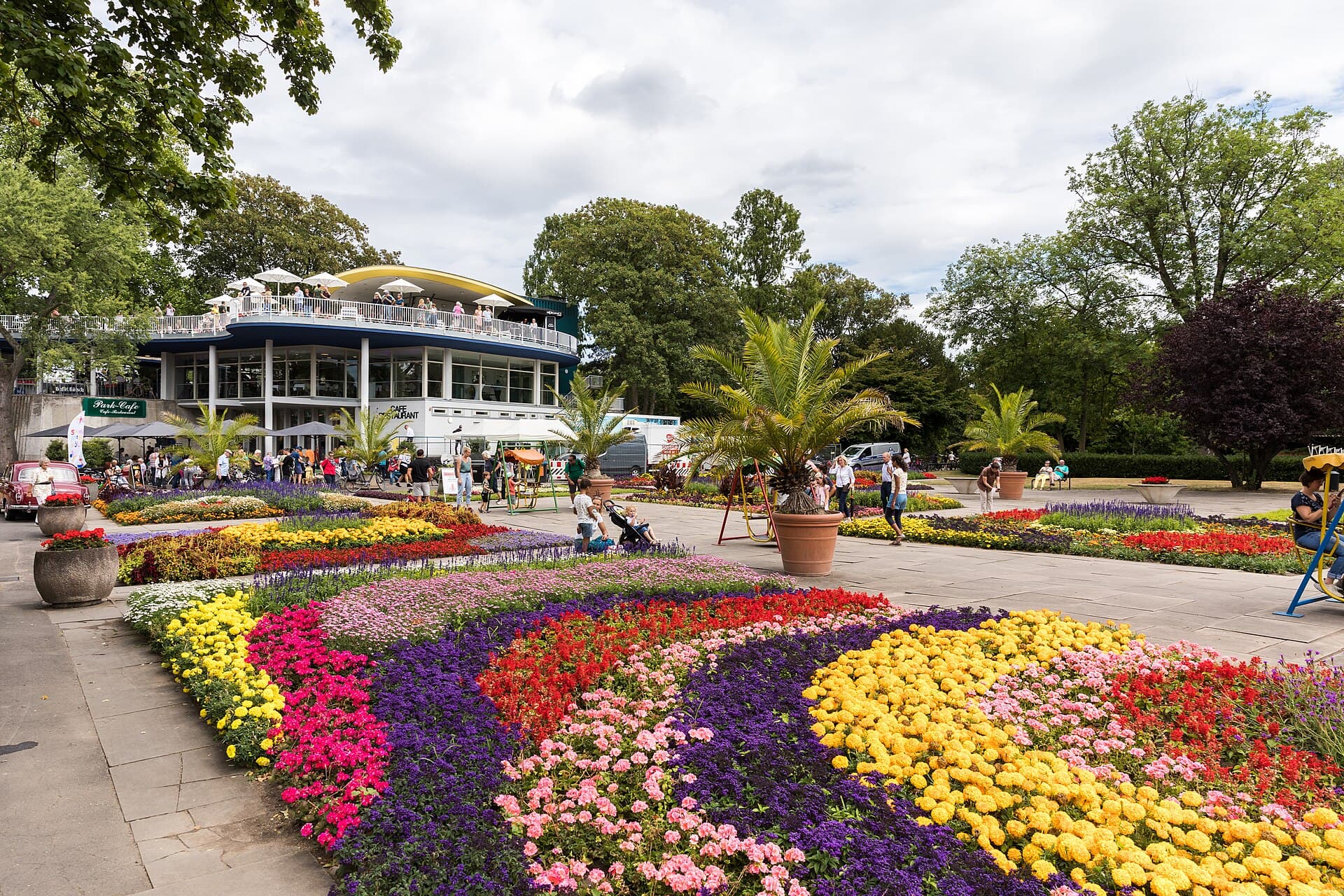 Rheinpark & the Cable Car, Cologne