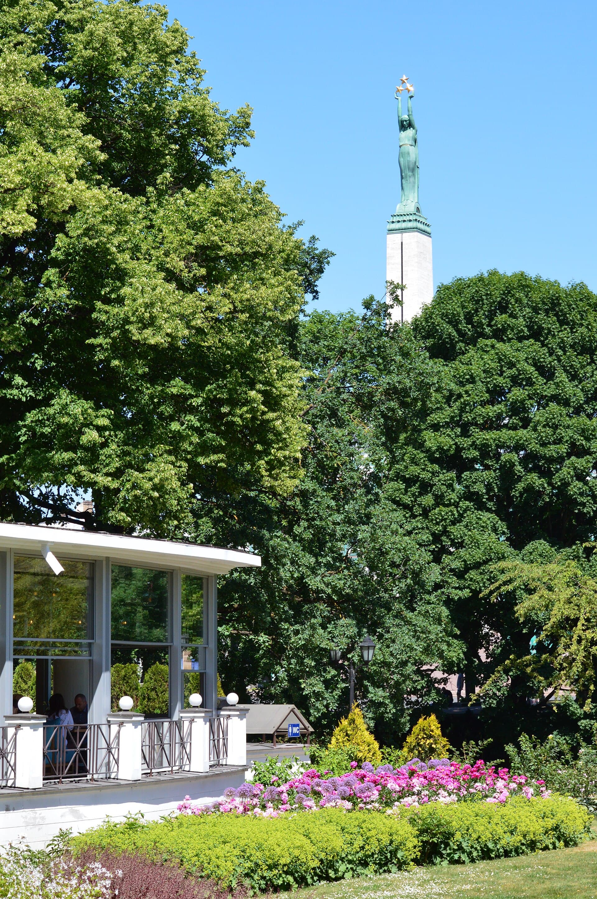 The Art Nouveau District and Bastejkalns, Riga