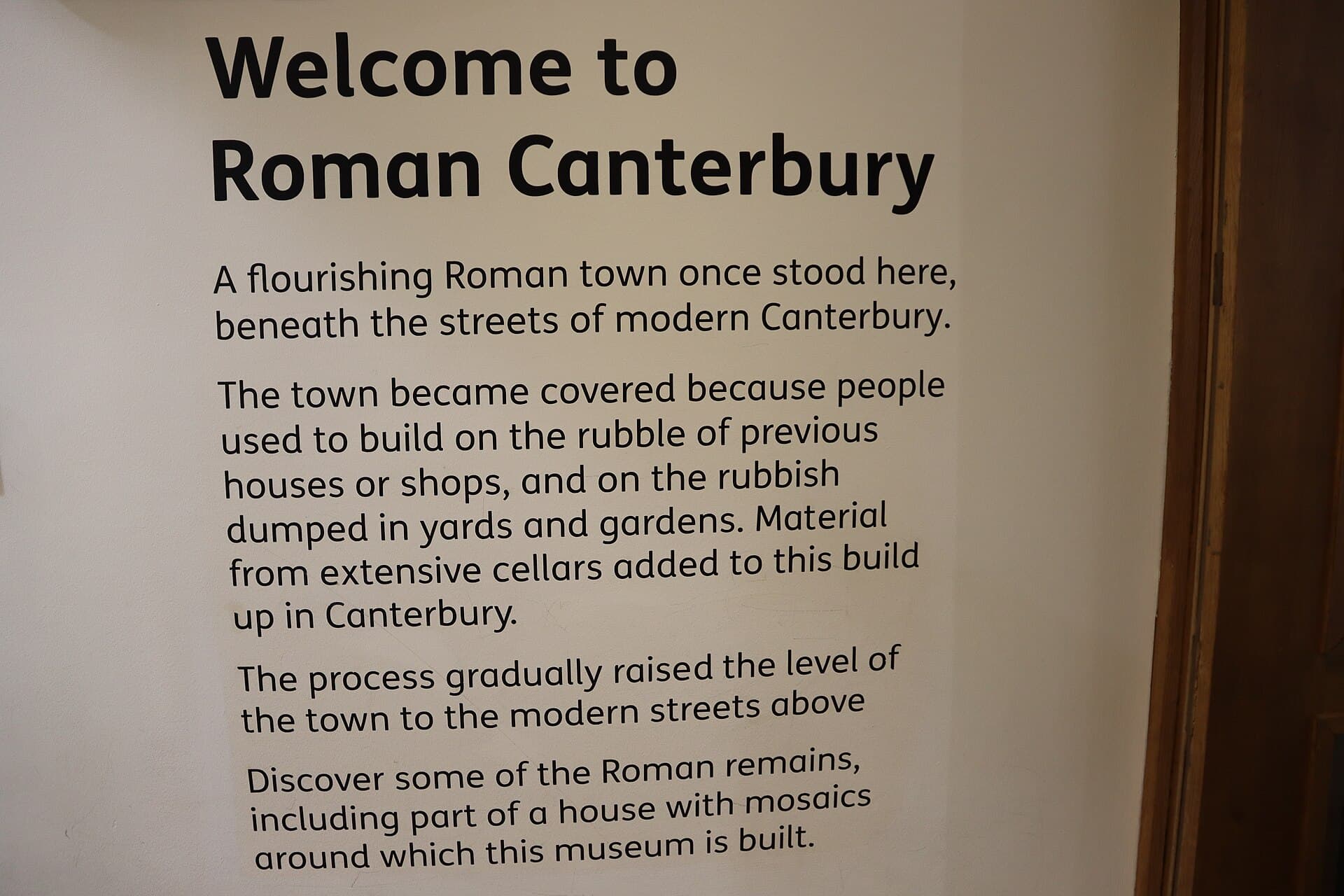 Canterbury Roman Museum, Canterbury