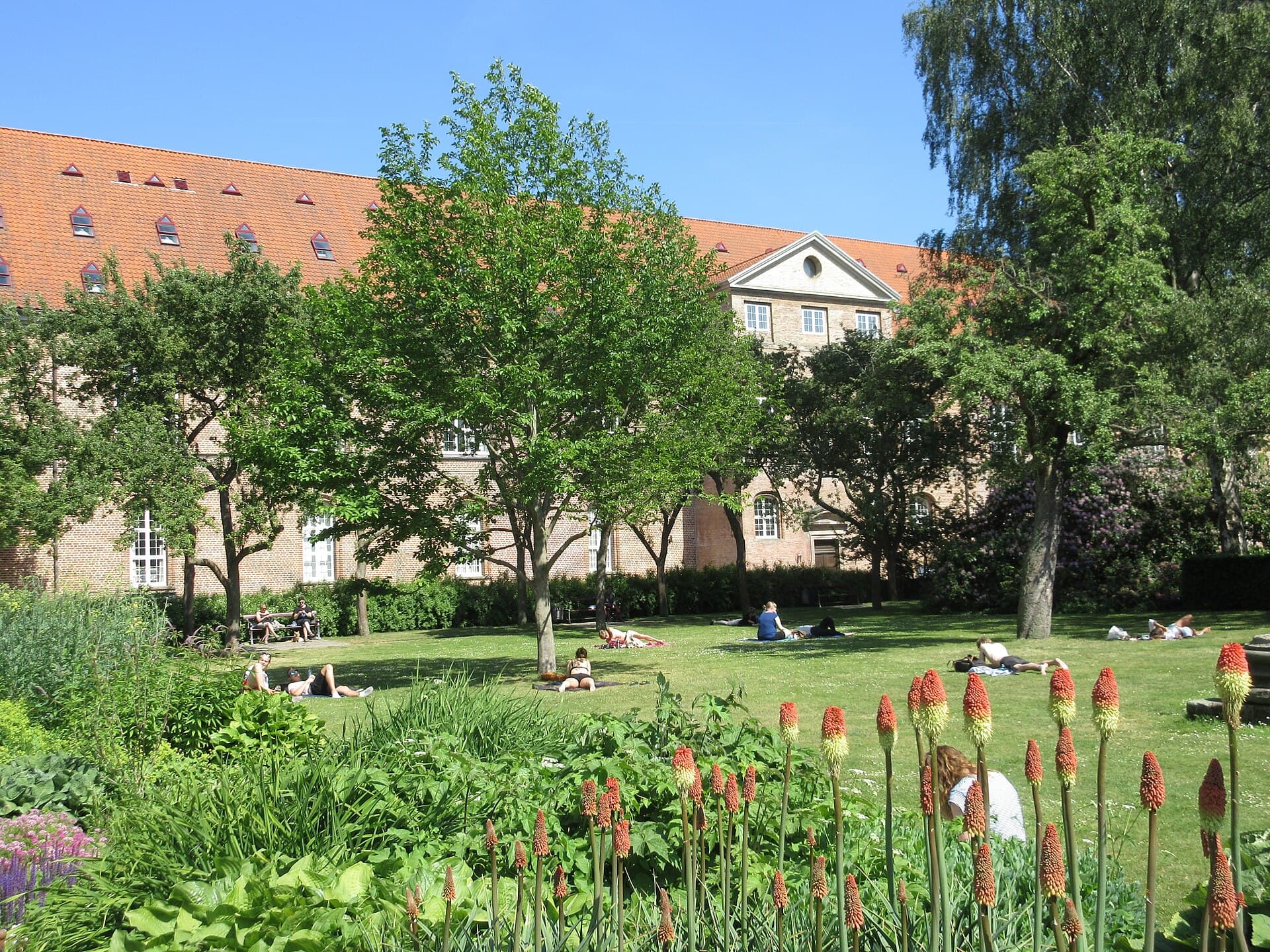 The Royal Library Garden in Copenhagen