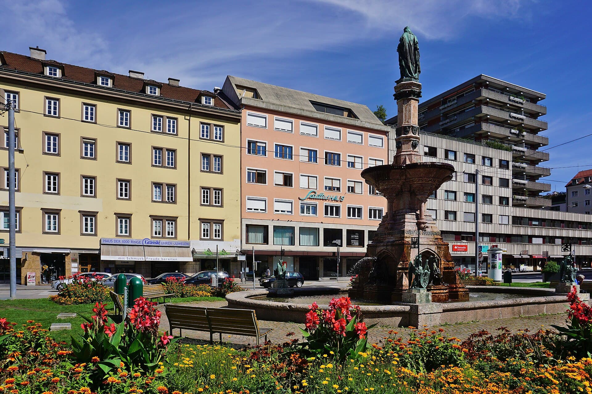 The Rudolf Fountain, Innsbruck