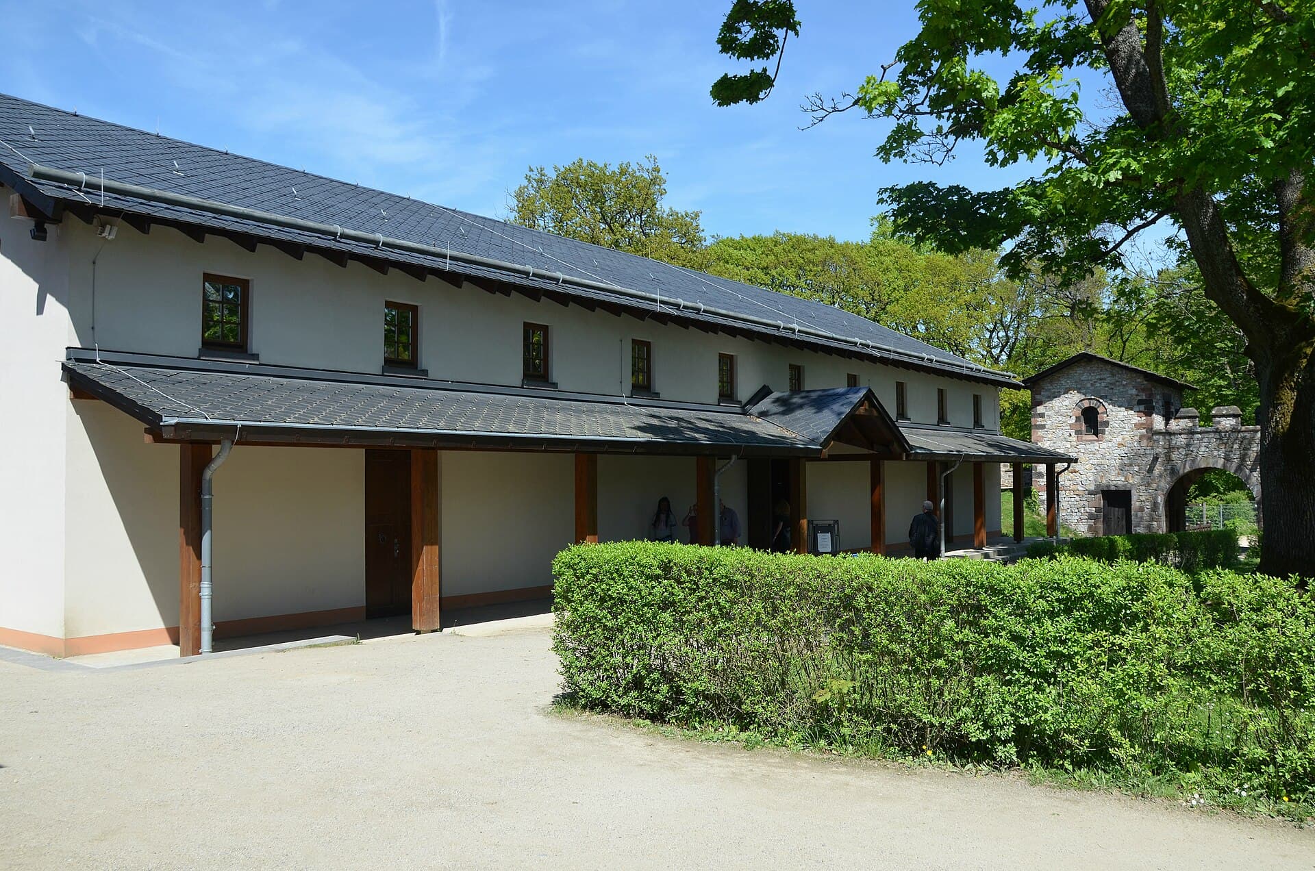 The Saalburg Roman Fort, Frankfurt