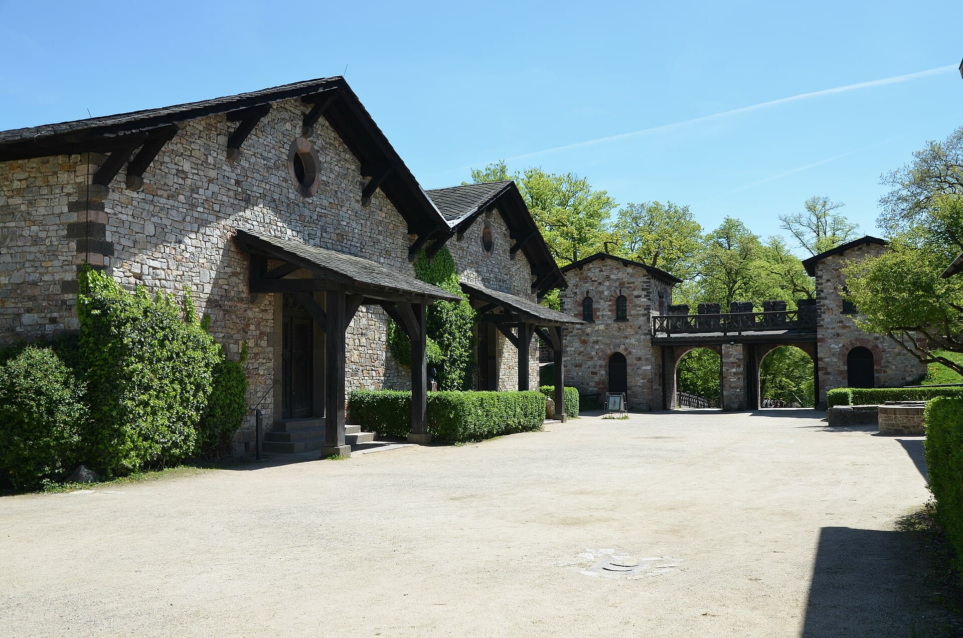 The Saalburg Roman Fort, Frankfurt
