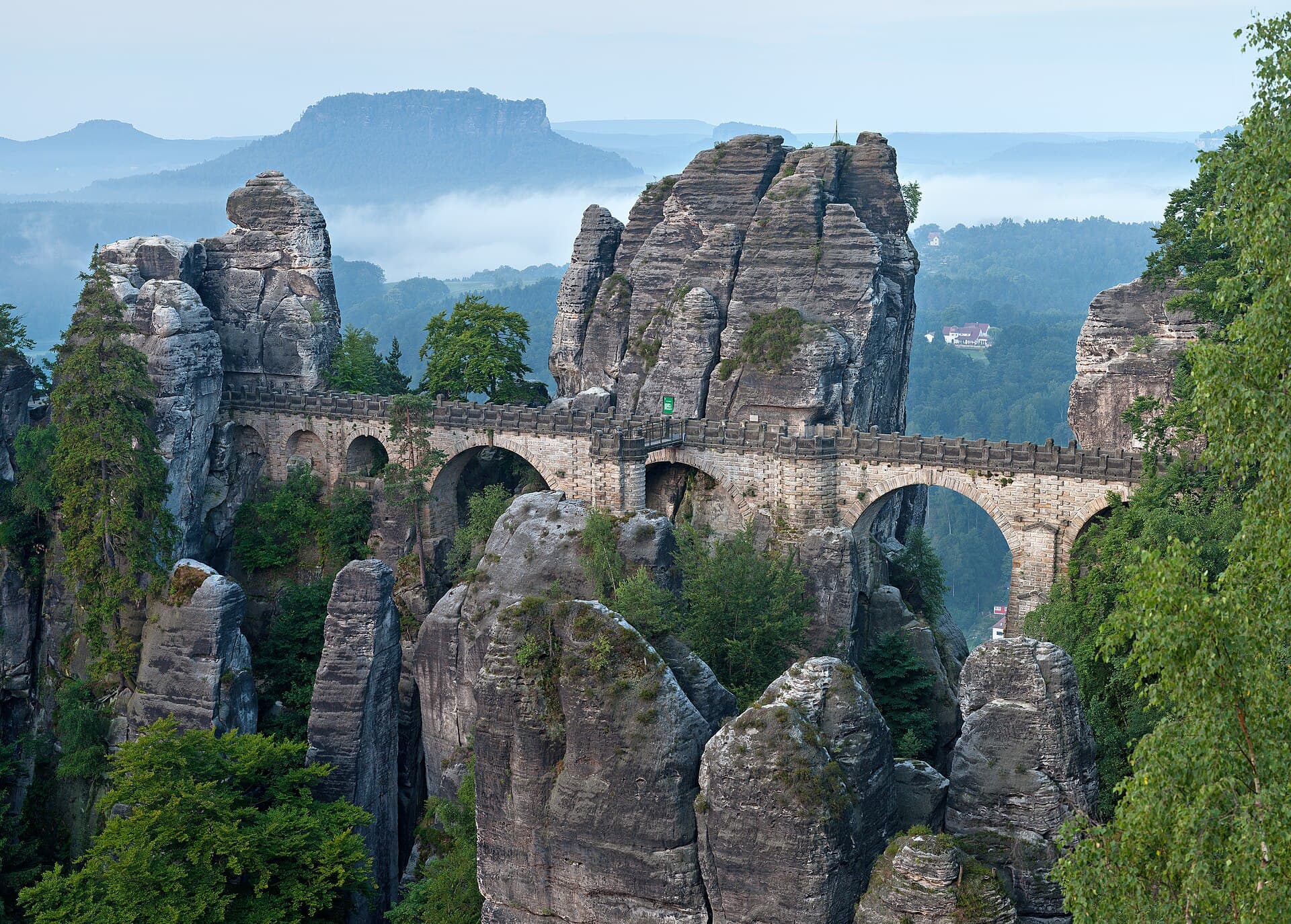 Saxon Switzerland & the Bastei Bridge, Dresden