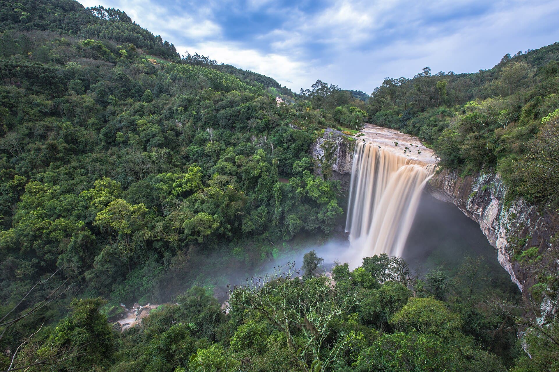 Salto Ventoso Waterfall, Farroupilha, Farroupilha
