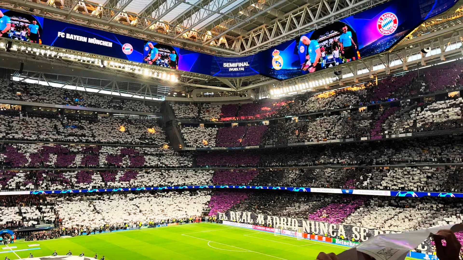 Santiago Bernabeu Stadium, Madrid
