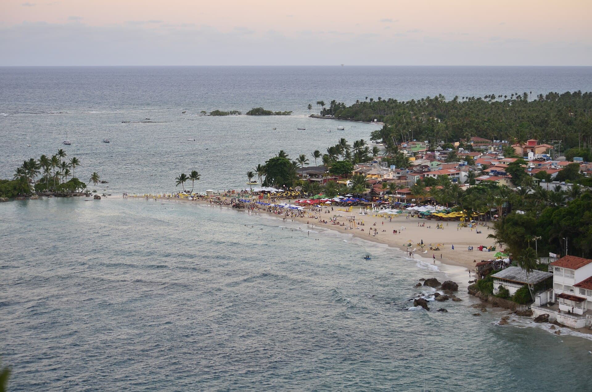 Segunda Praia (Morro de São Paulo), Morro de São Paulo