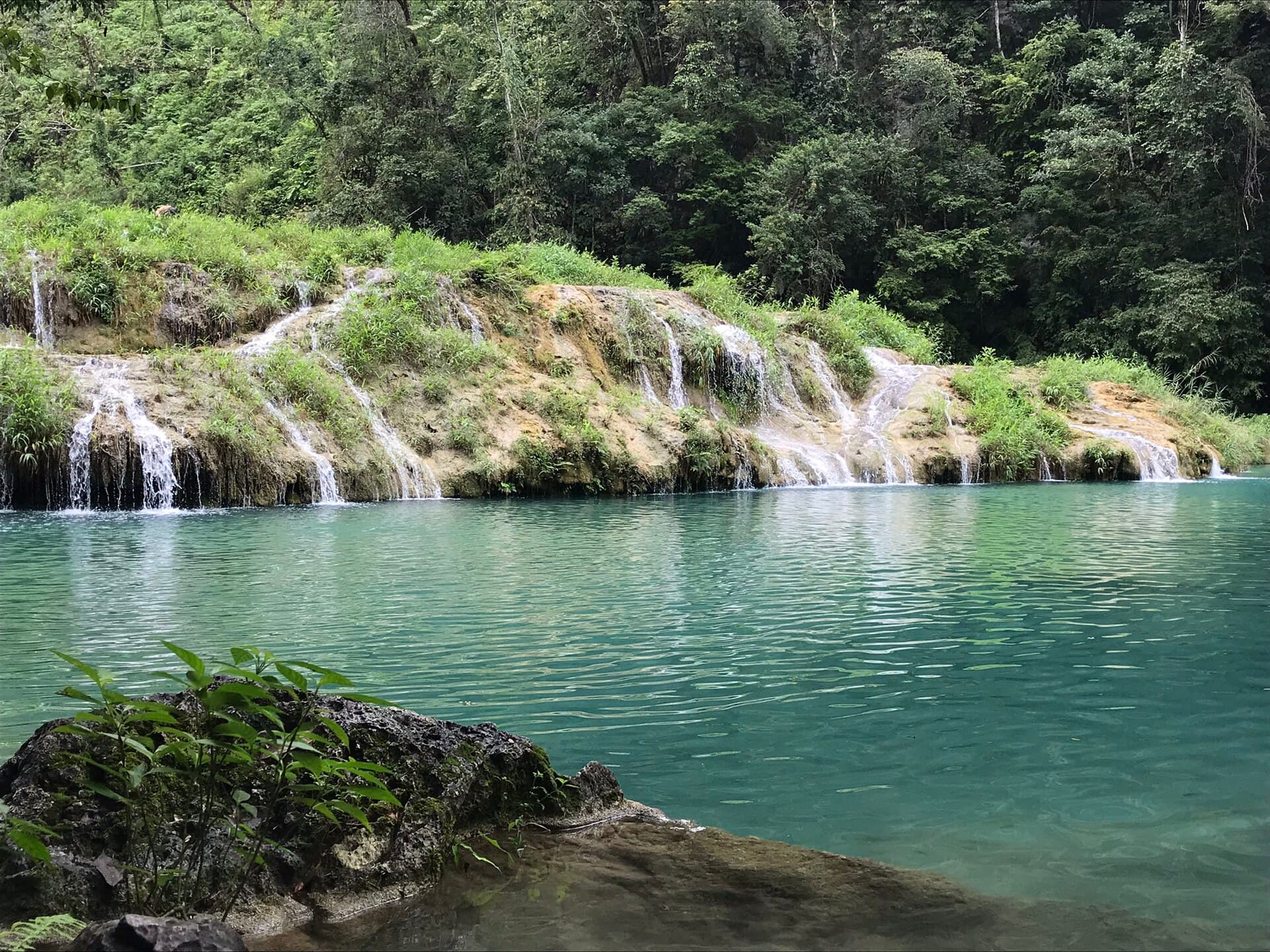 Turquoise pools of Semuc Champey