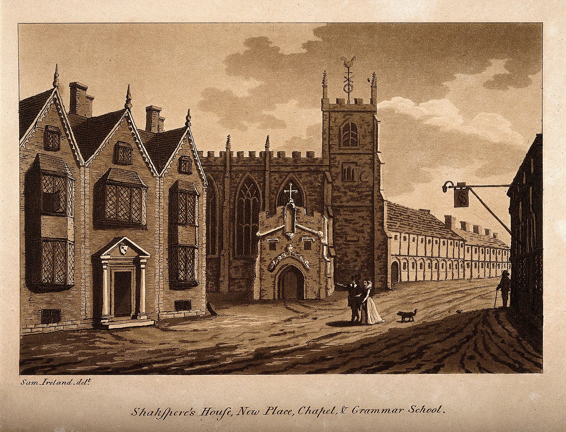 Shakespeare's New Place, Stratford-upon-Avon