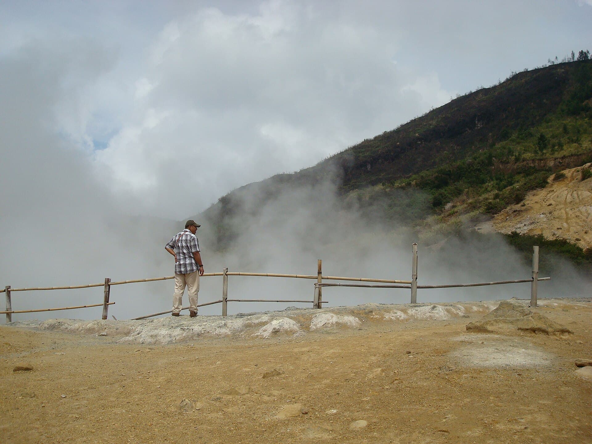 Sikidang Crater