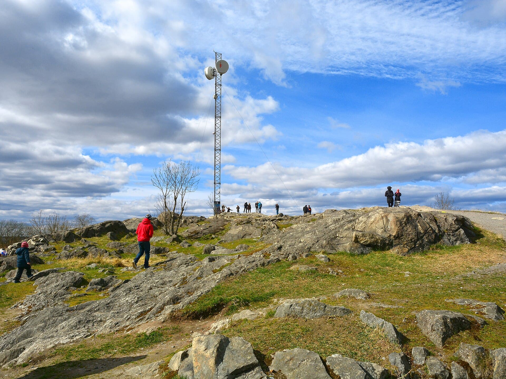 The rocky height in western Sodermalm