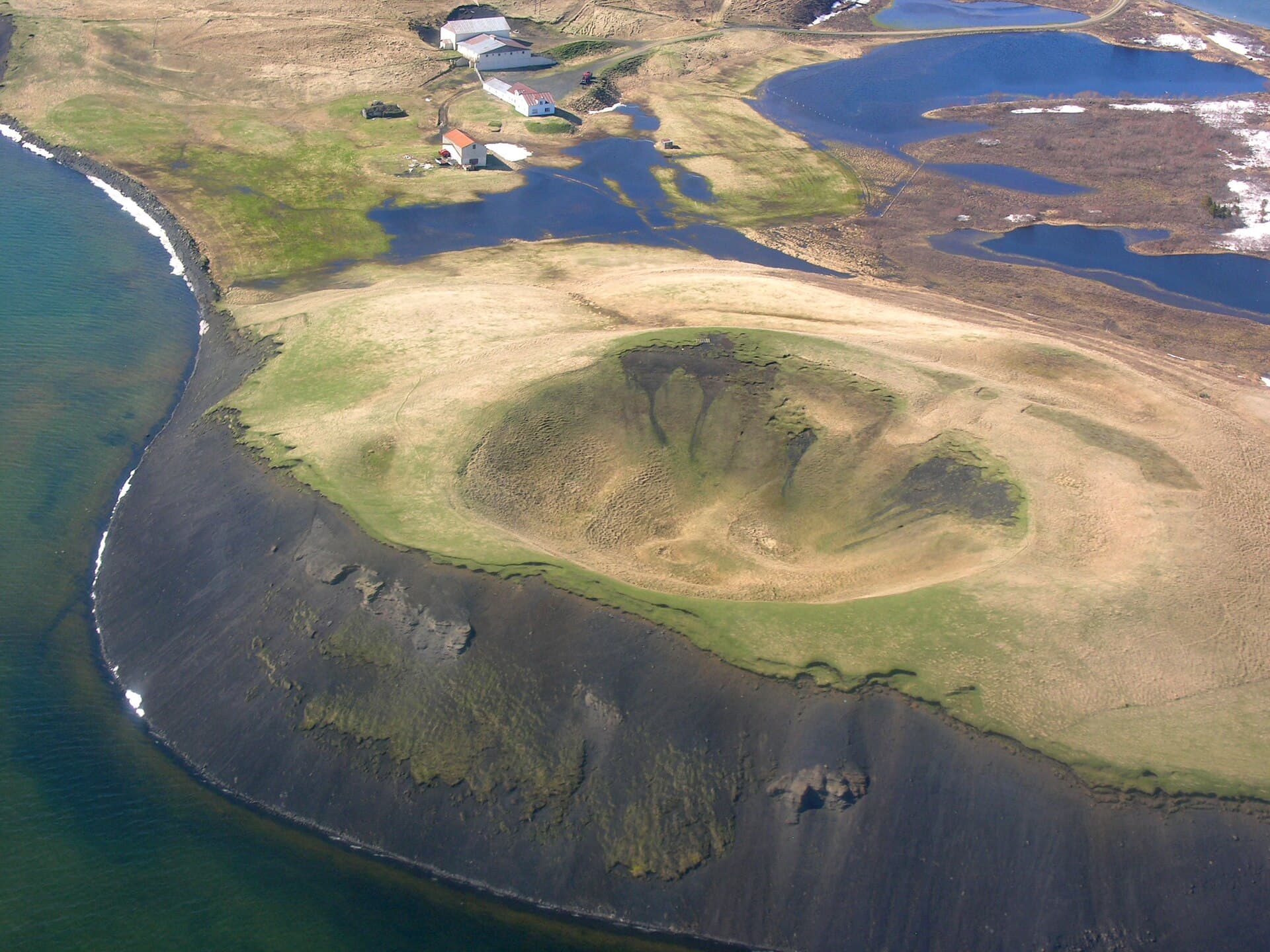 Skútustaðagígar Pseudocraters, North Iceland