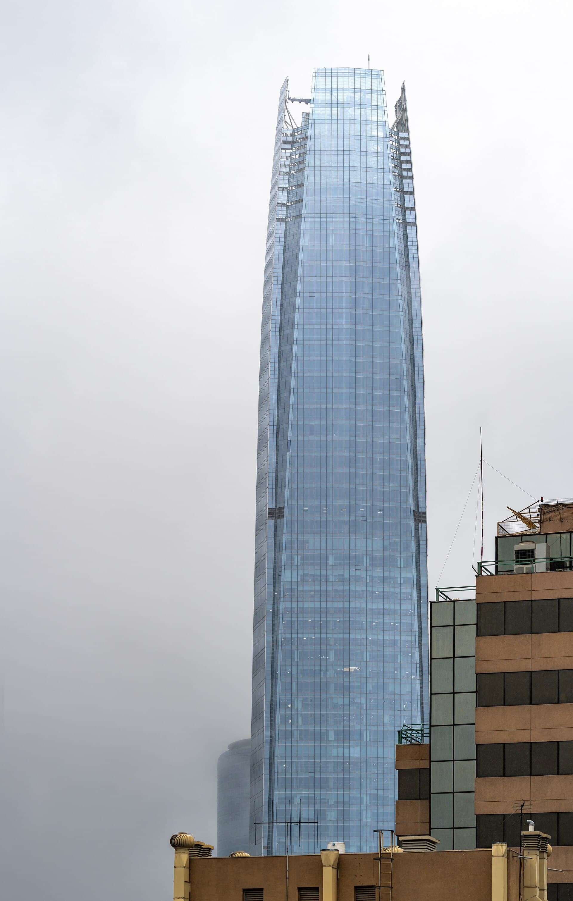 Santiago from Sky Costanera