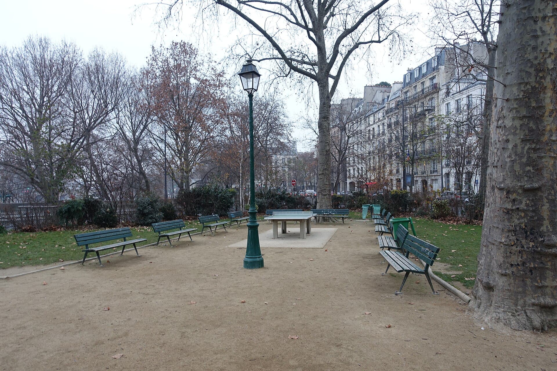 Square Henri Galli — Stones of the Bastille, Paris