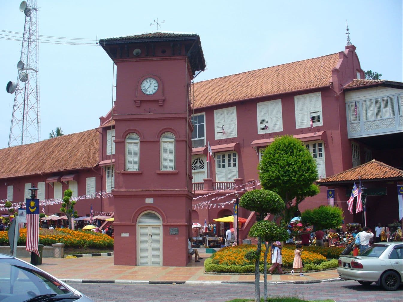 Stadthuys and Dutch Square, Malacca