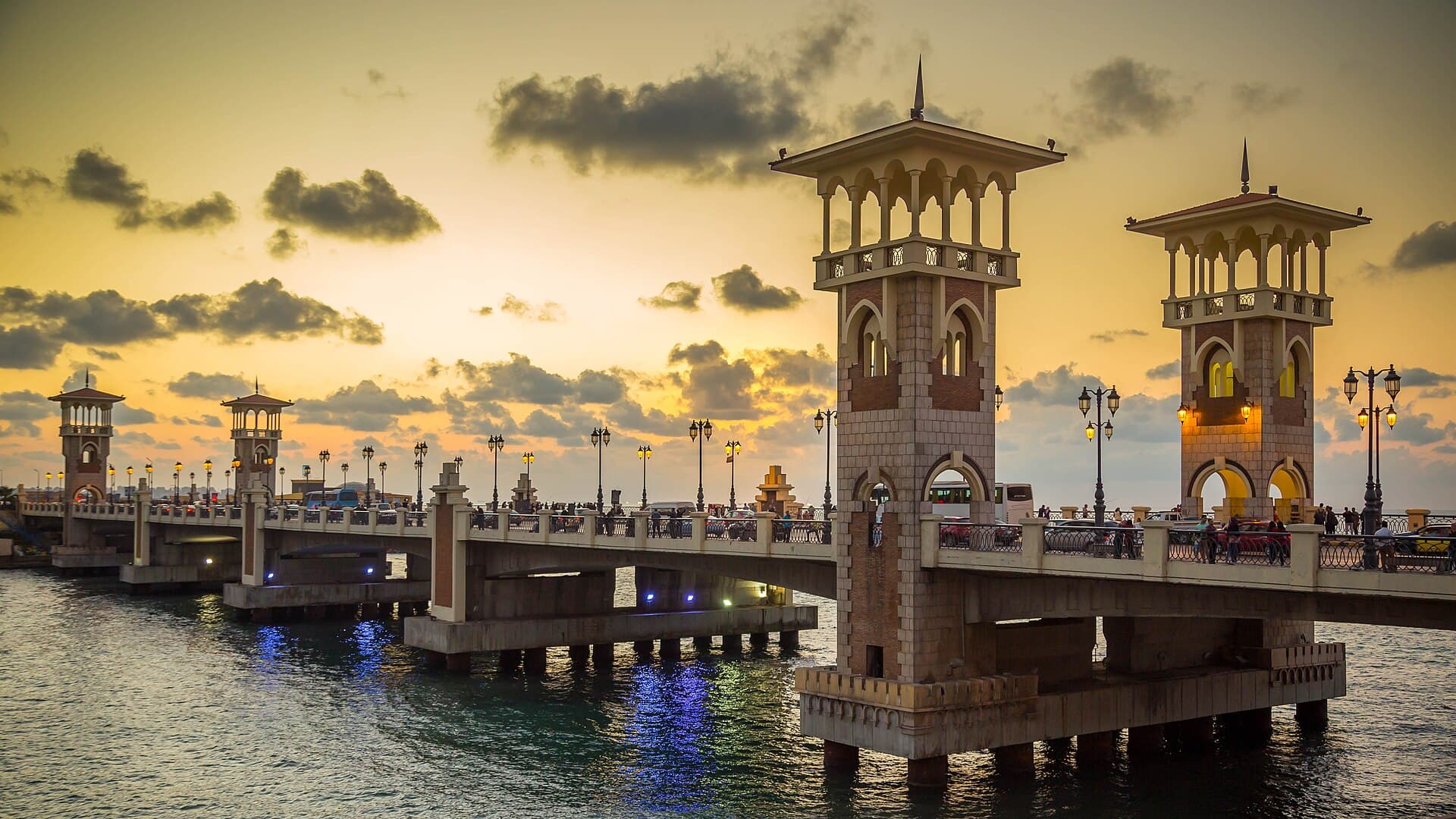 كوبري ستانلي في الإسكندرية