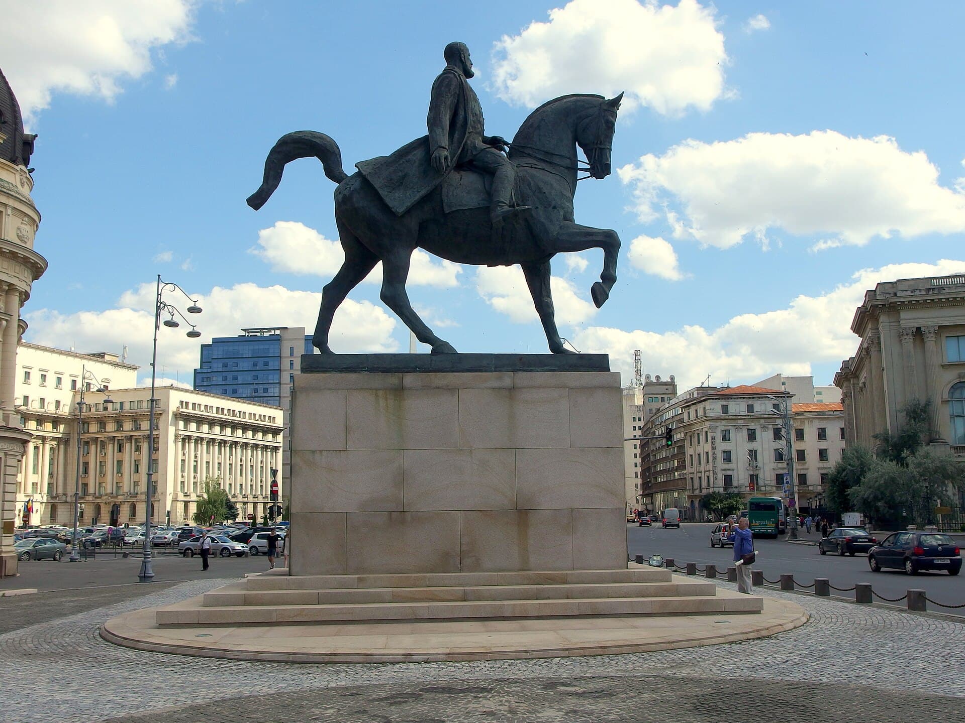 The Equestrian Statue of Carol I, Bucharest