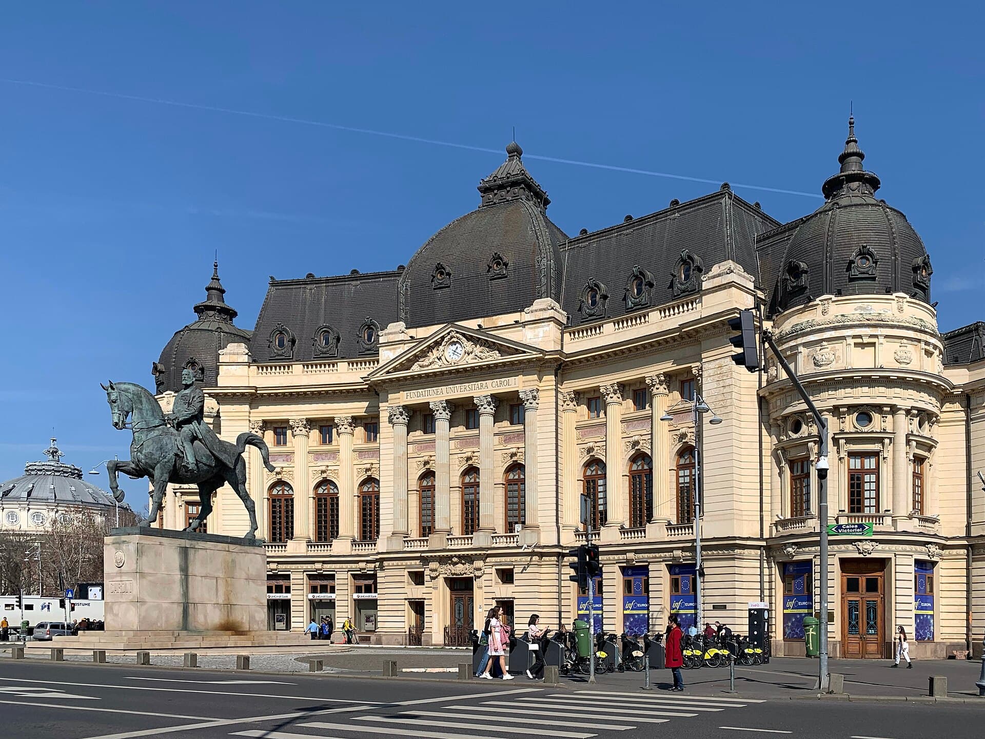 The Equestrian Statue of Carol I, Bucharest