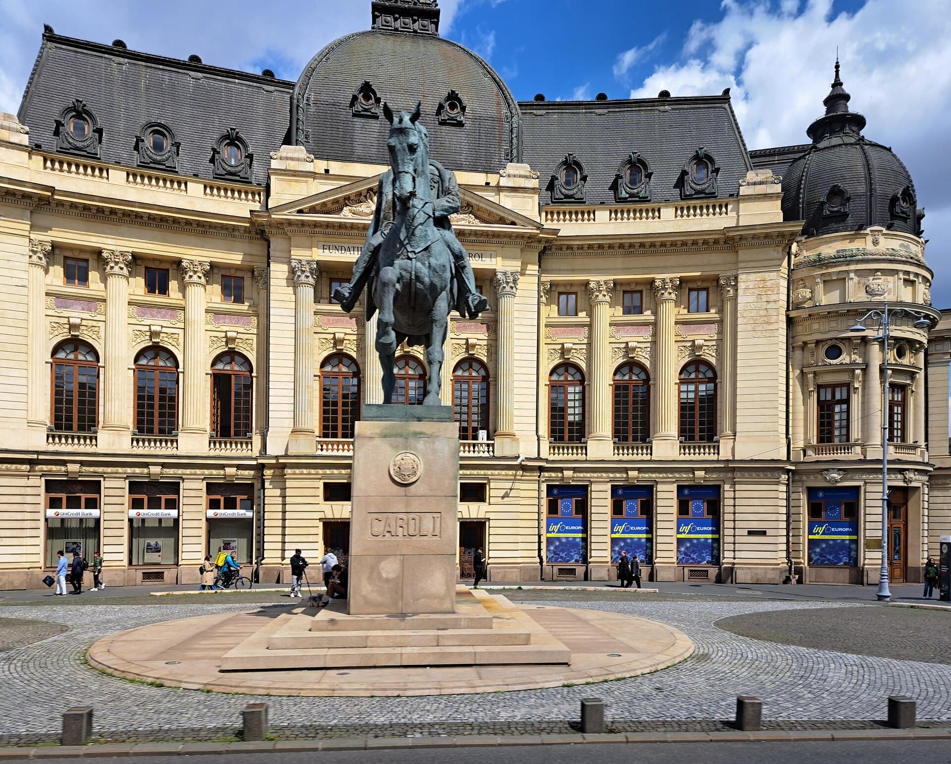 The Equestrian Statue of Carol I, Bucharest