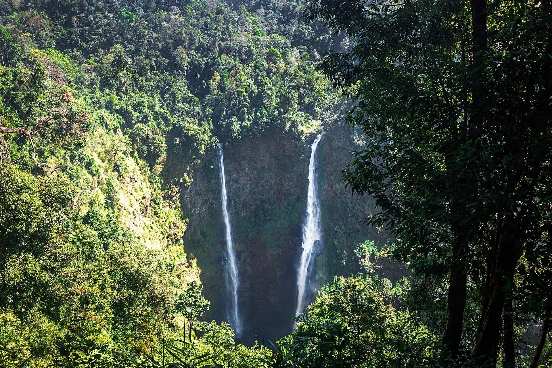 Tad Fane twin waterfall