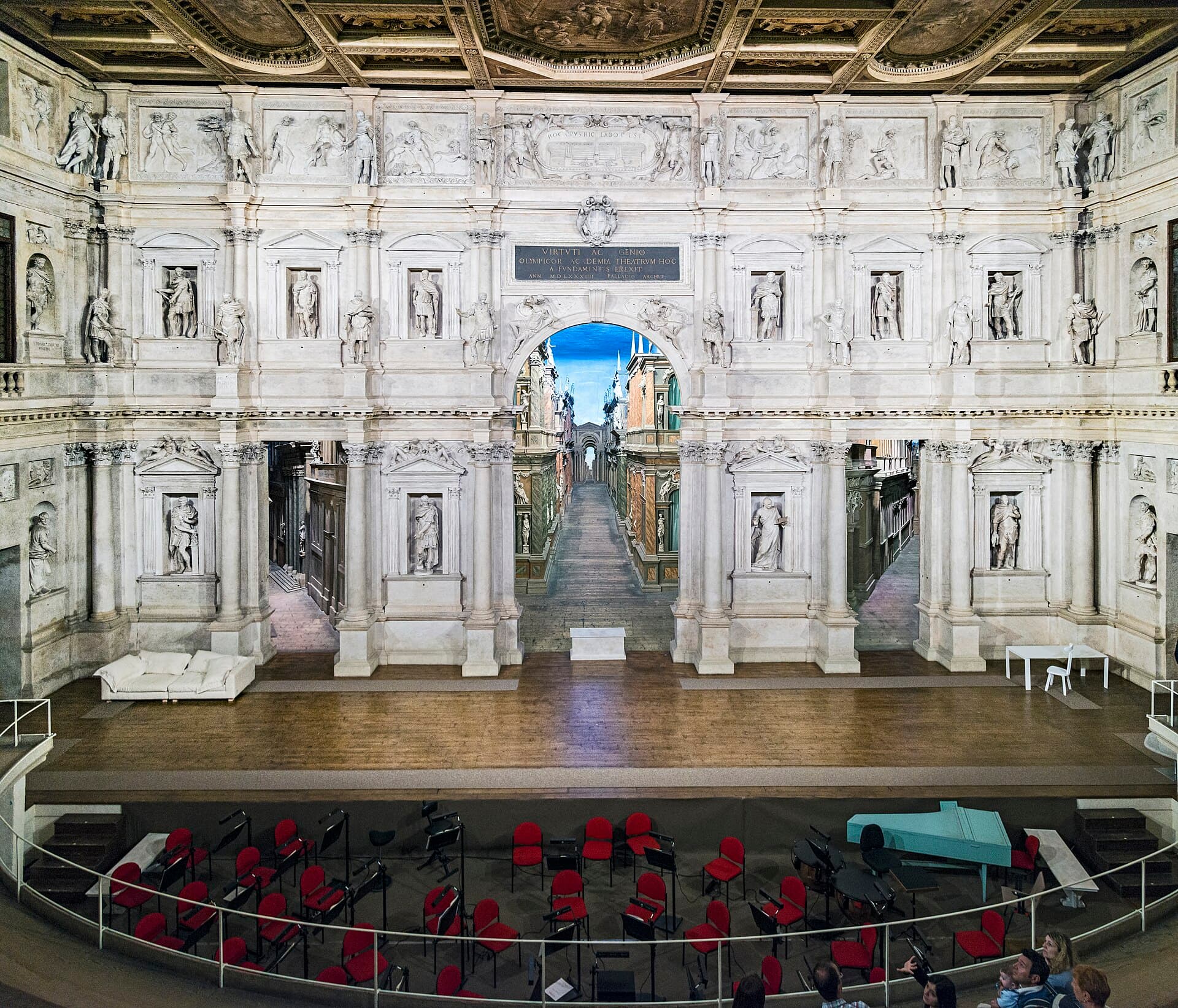 The Teatro Olimpico, Vicenza