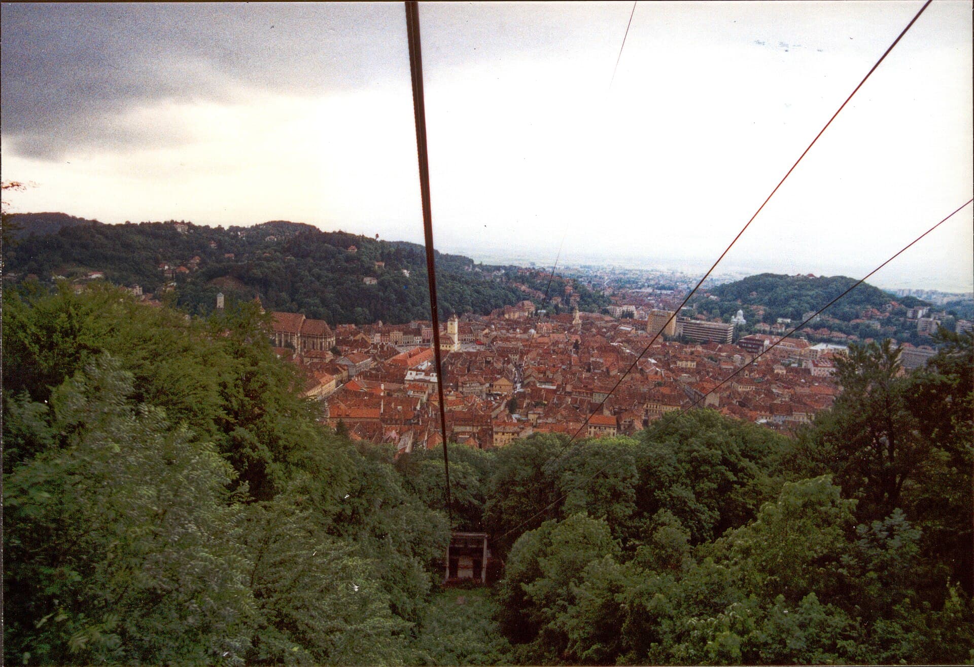 The Tâmpa Cable Car, Brasov