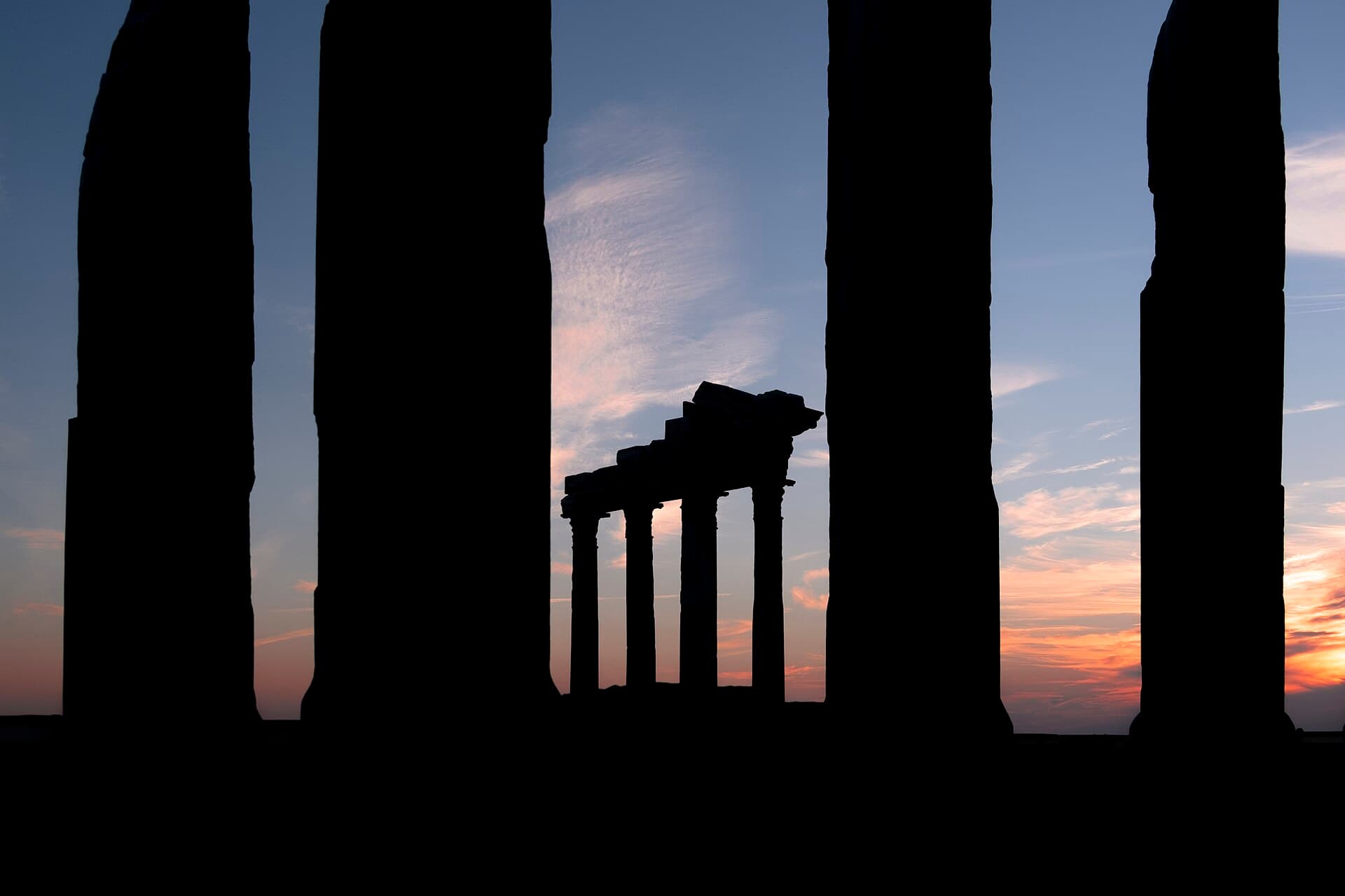 Temple of Apollo and Athena, Side