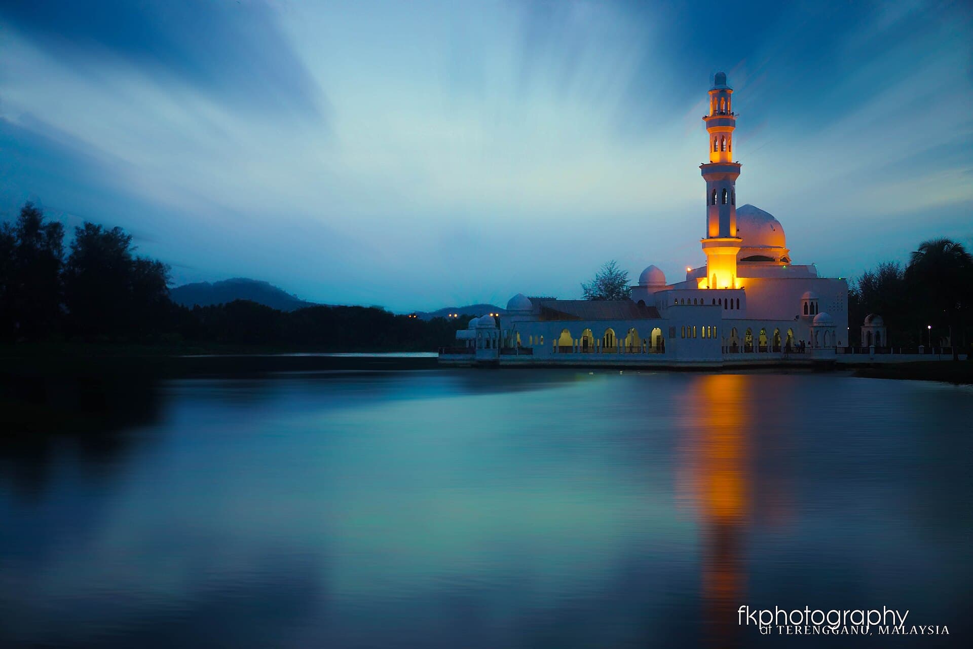 Tengku Tengah Zaharah Mosque (Floating Mosque), Kuala Terengganu