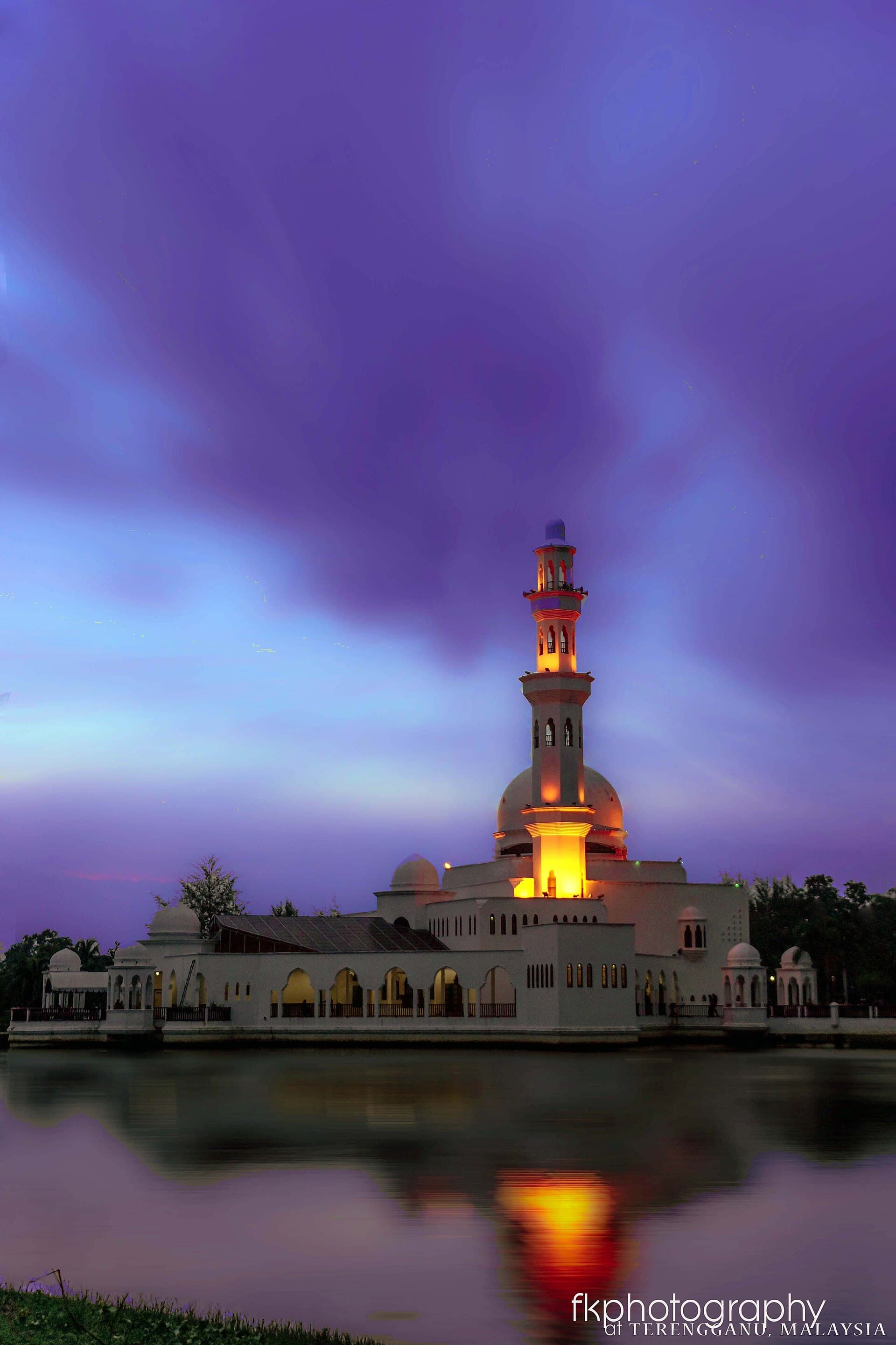 Tengku Tengah Zaharah Mosque (Floating Mosque), Kuala Terengganu