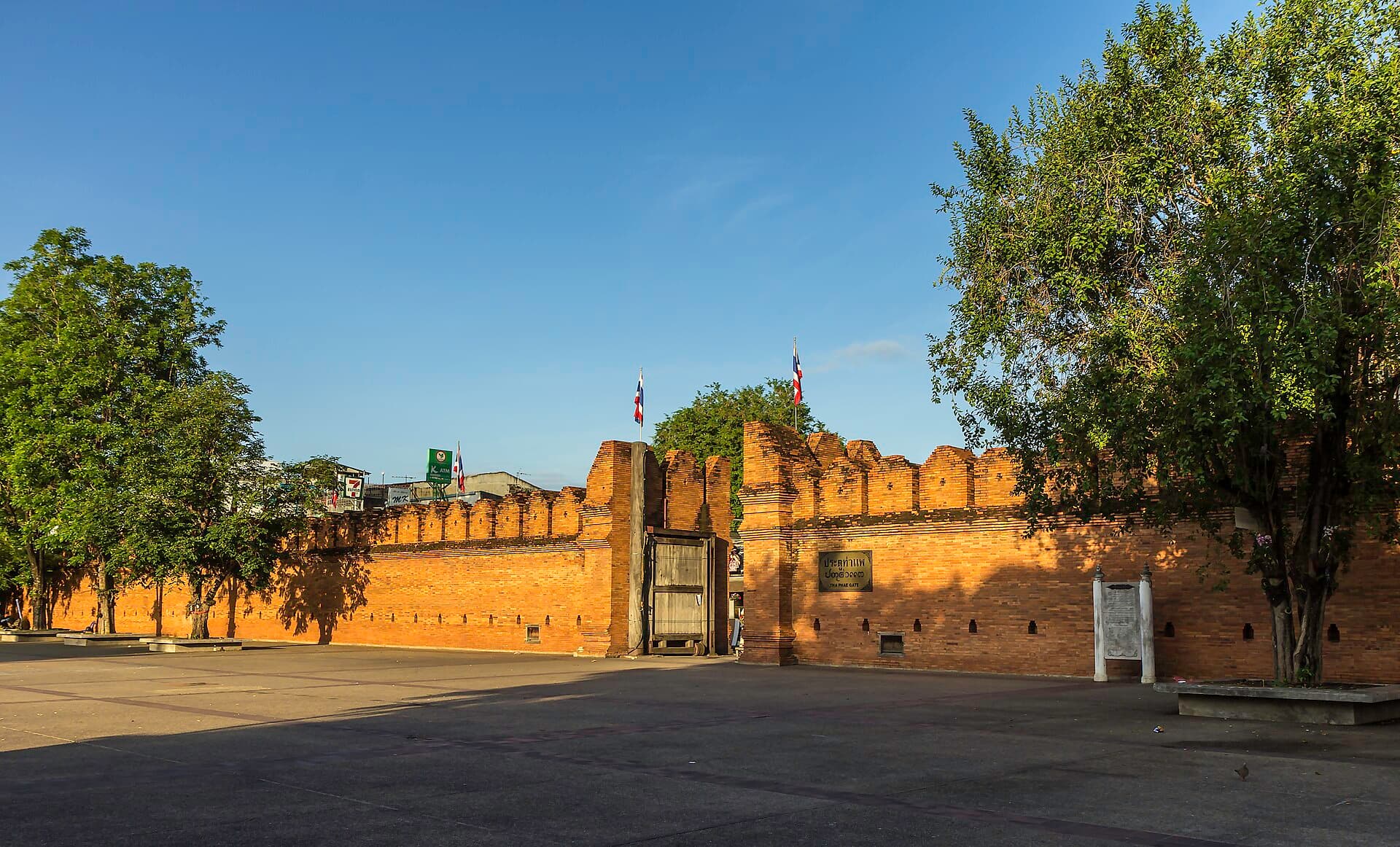 Tha Phae Gate and the Old City Walls, Chiang Mai
