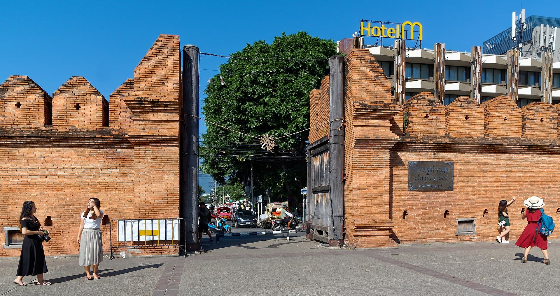 Tha Phae Gate and the Old City Walls, Chiang Mai