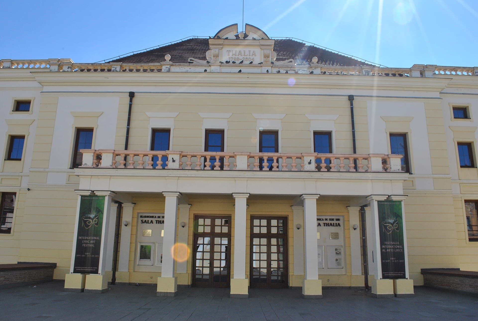 The Thick Tower and Thalia Hall, Sibiu