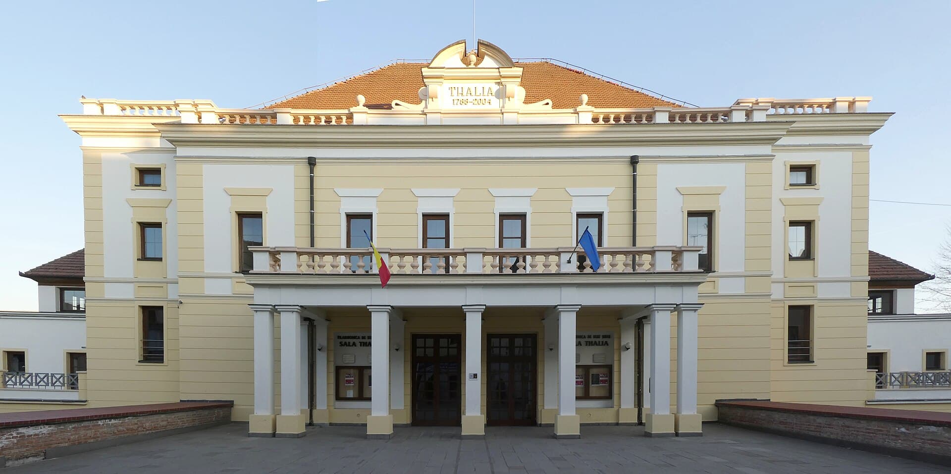 The Thick Tower and Thalia Hall, Sibiu